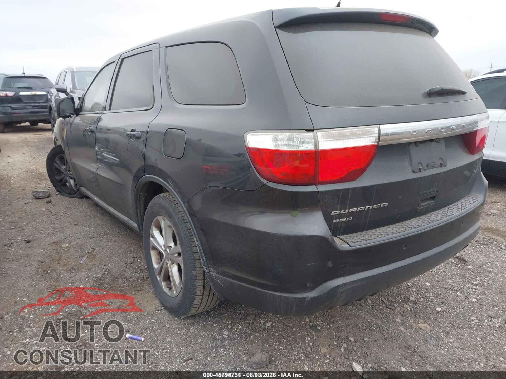 DODGE DURANGO 2013 - 1C4RDJAG6DC530409