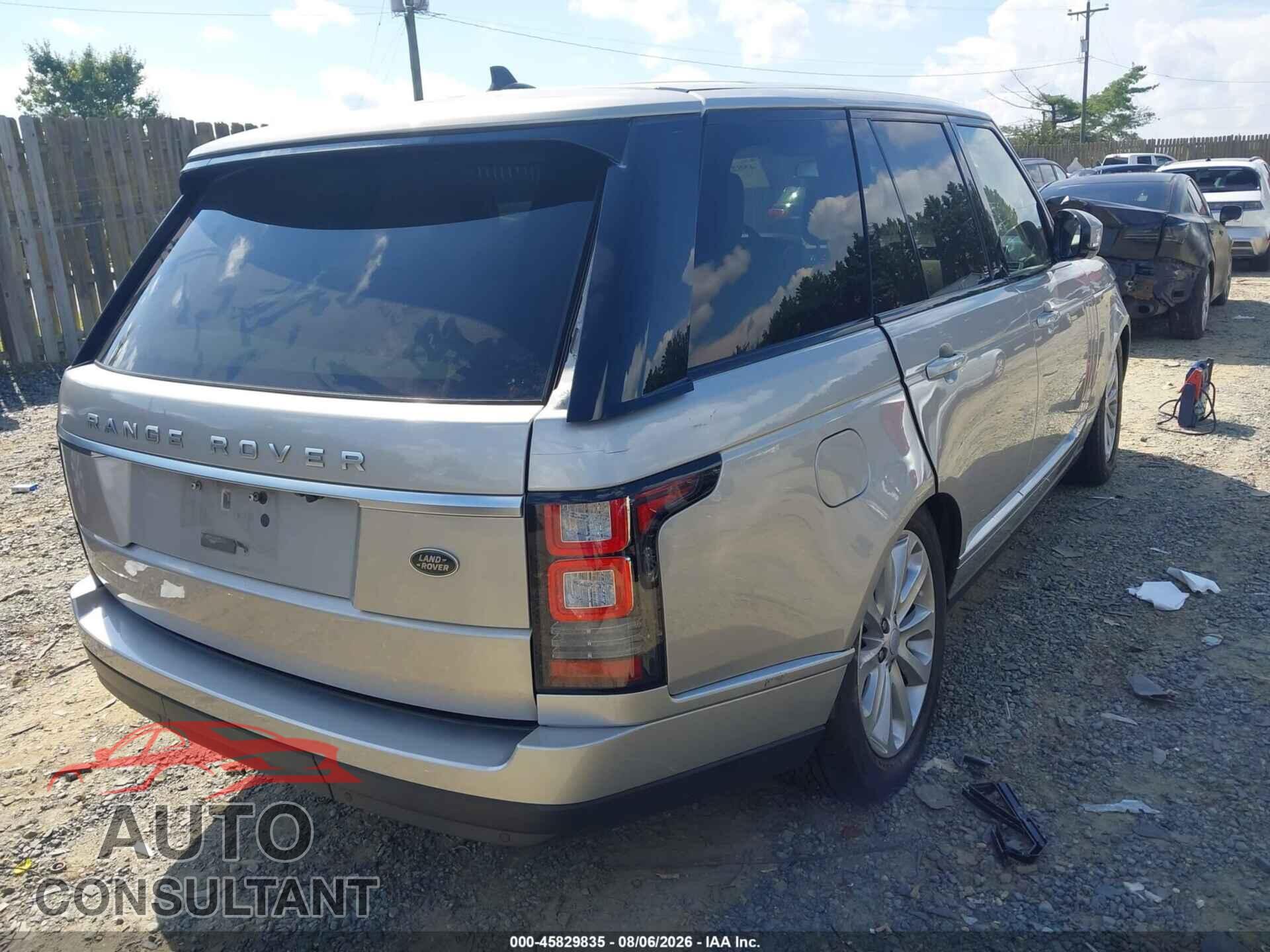 LAND ROVER RANGE ROVER 2016 - SALGS2PF8GA288426