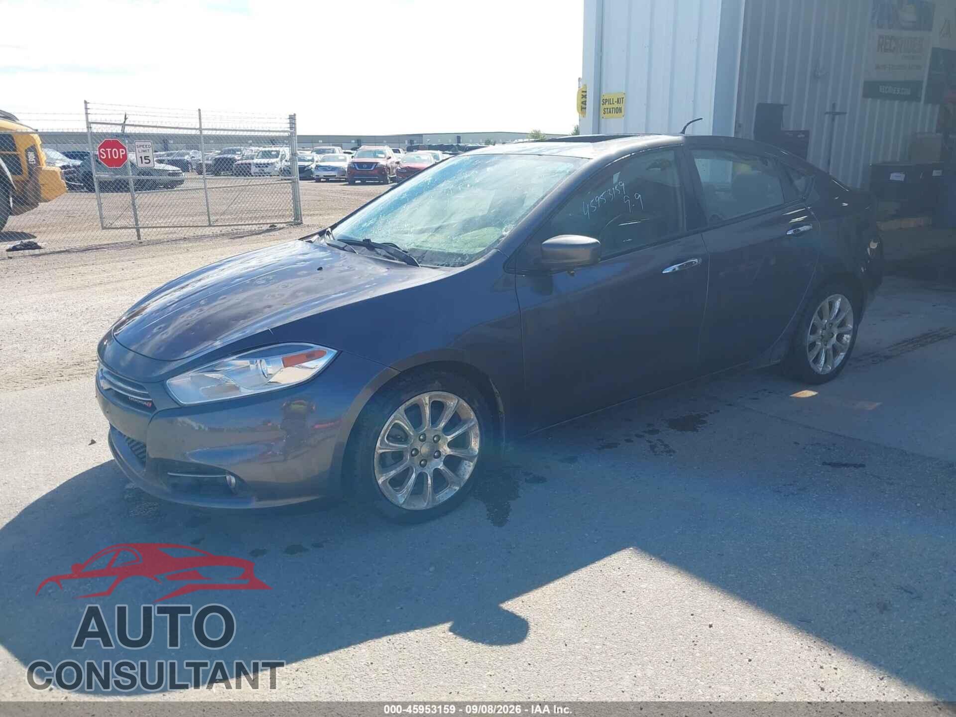 DODGE DART 2015 - 1C3CDFCB1FD422690