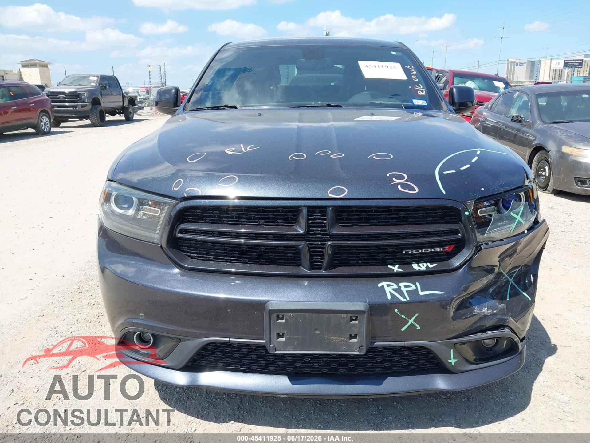 DODGE DURANGO 2015 - 1C4RDHAG0FC132754