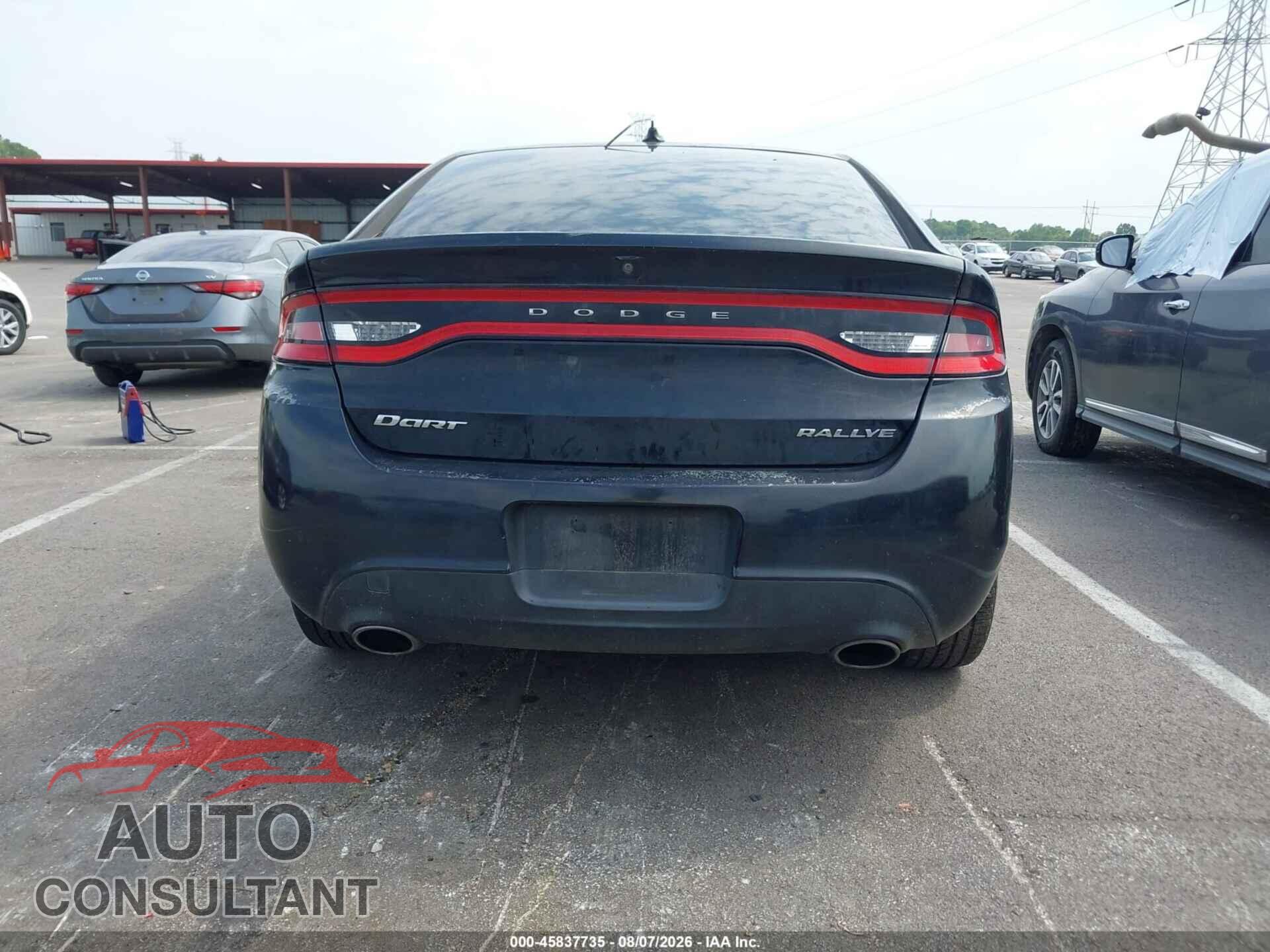DODGE DART 2013 - 1C3CDFBA4DD312058