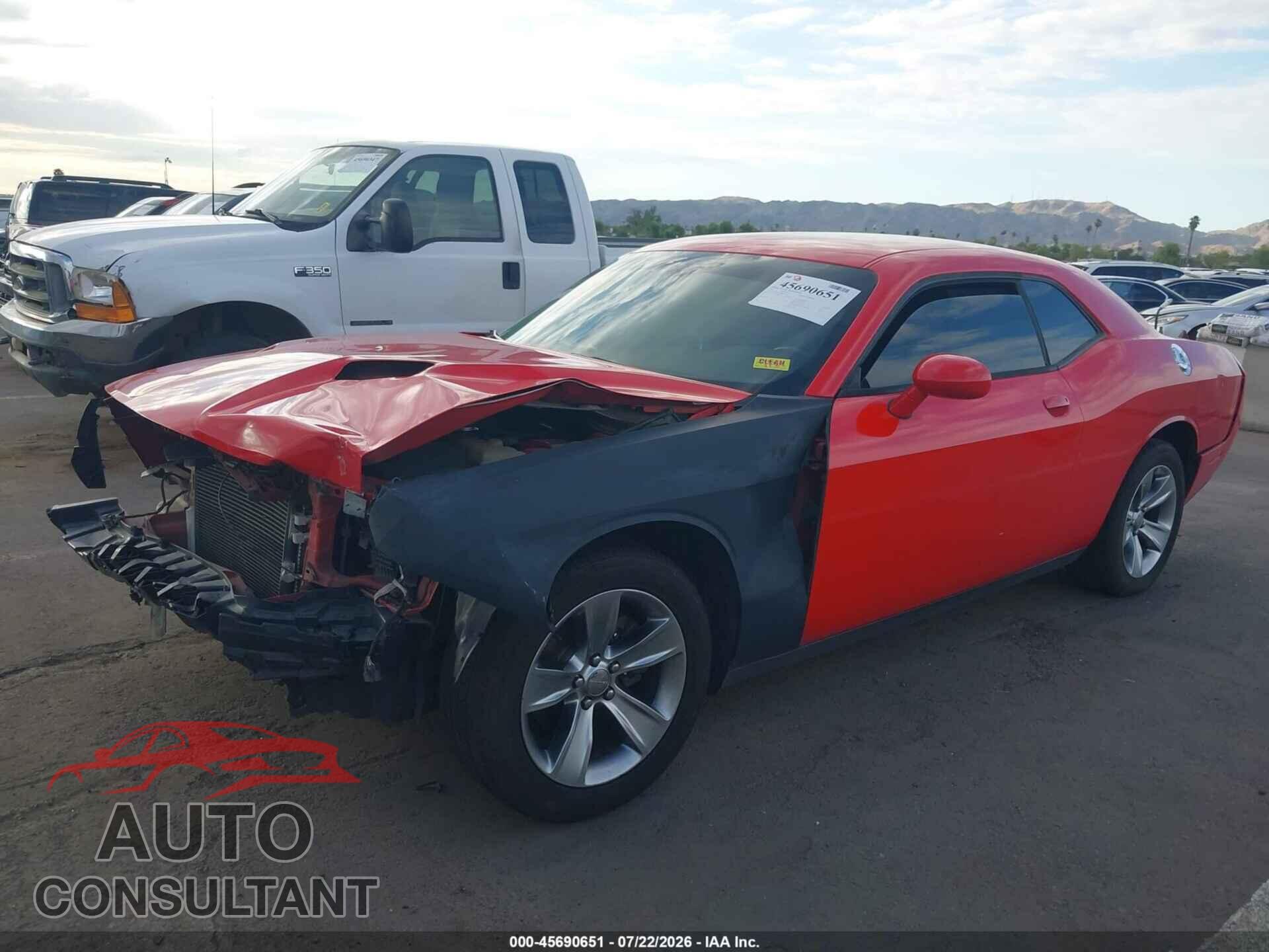 DODGE CHALLENGER 2015 - 2C3CDZAG9FH869092