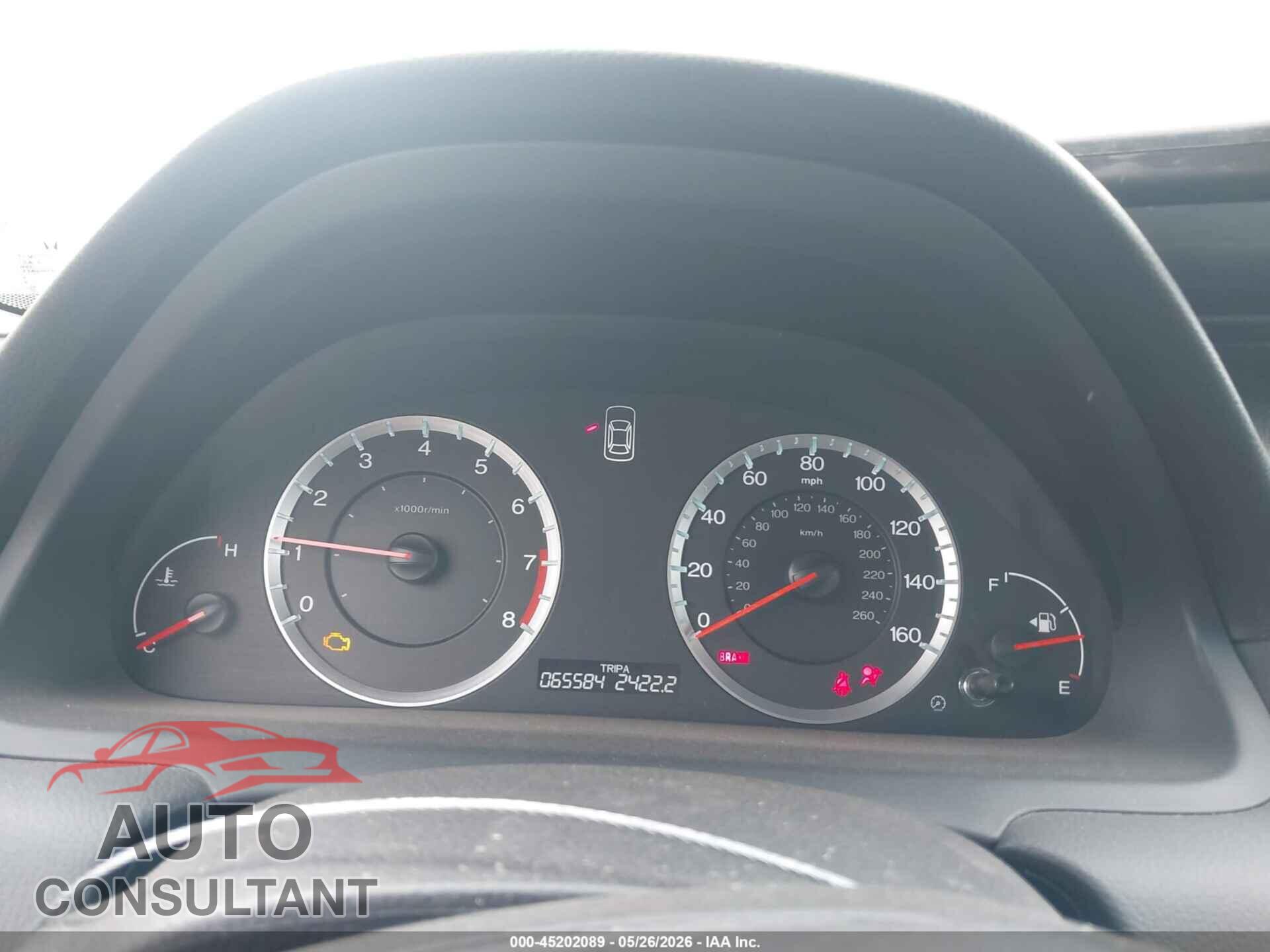 HONDA ACCORD 2009 - 1HGCS21819A002968