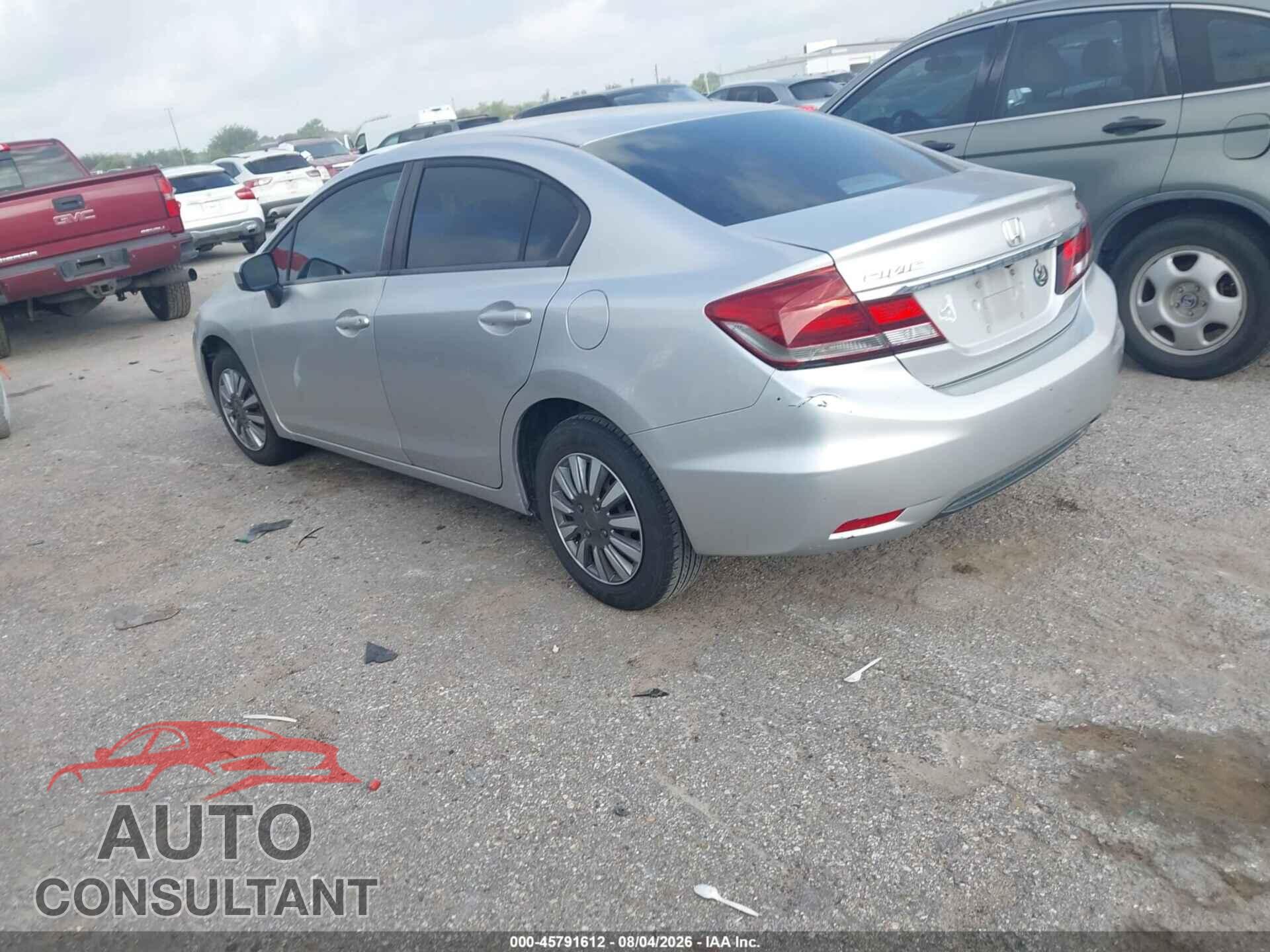 HONDA CIVIC 2014 - 19XFB2F5XEE030849