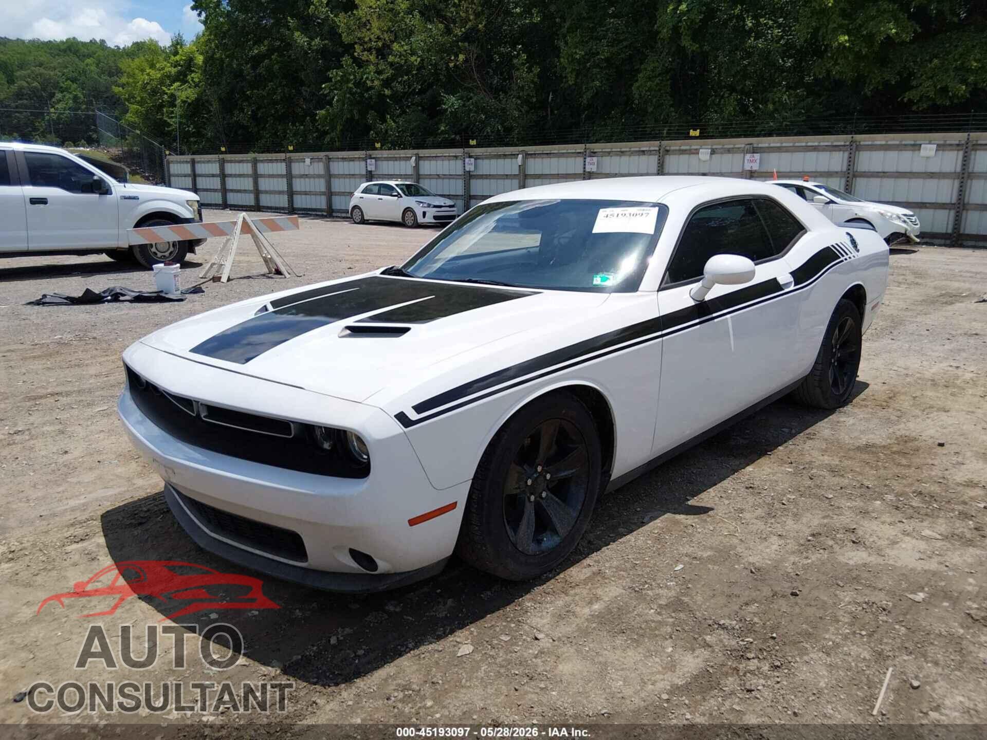 DODGE CHALLENGER 2015 - 2C3CDZAG6FH821128