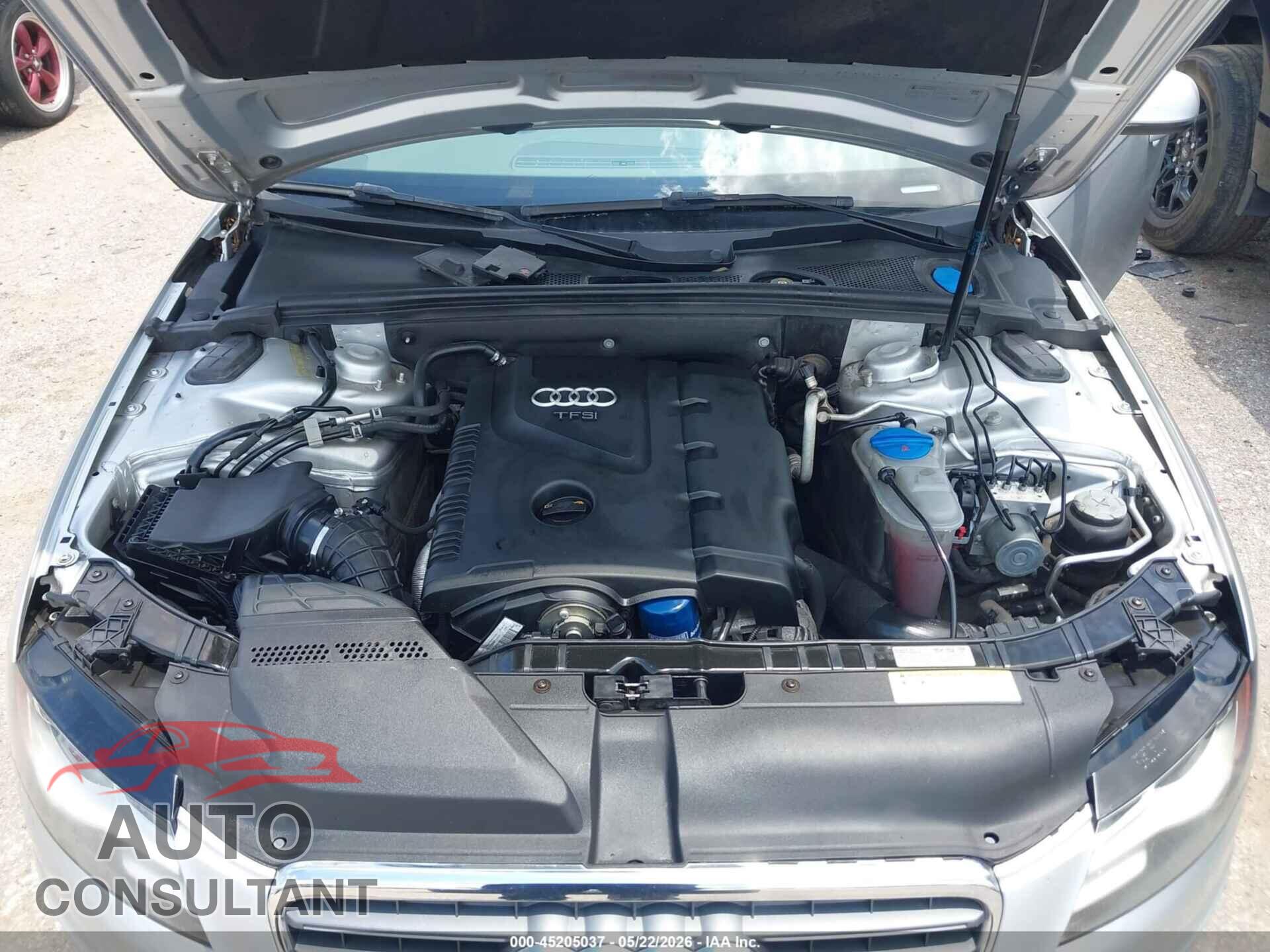AUDI A4 2012 - WAUFFAFL3CA057594