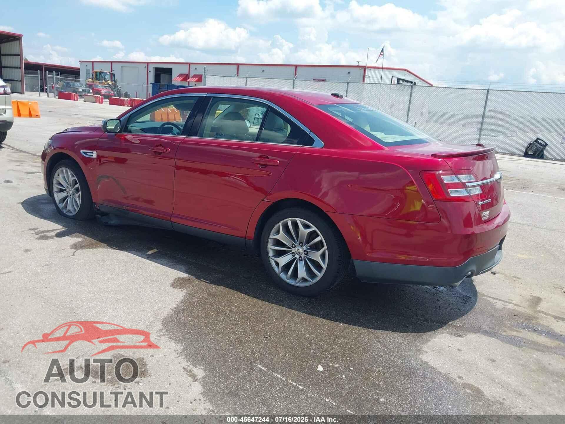 FORD TAURUS 2013 - 1FAHP2F86DG127829