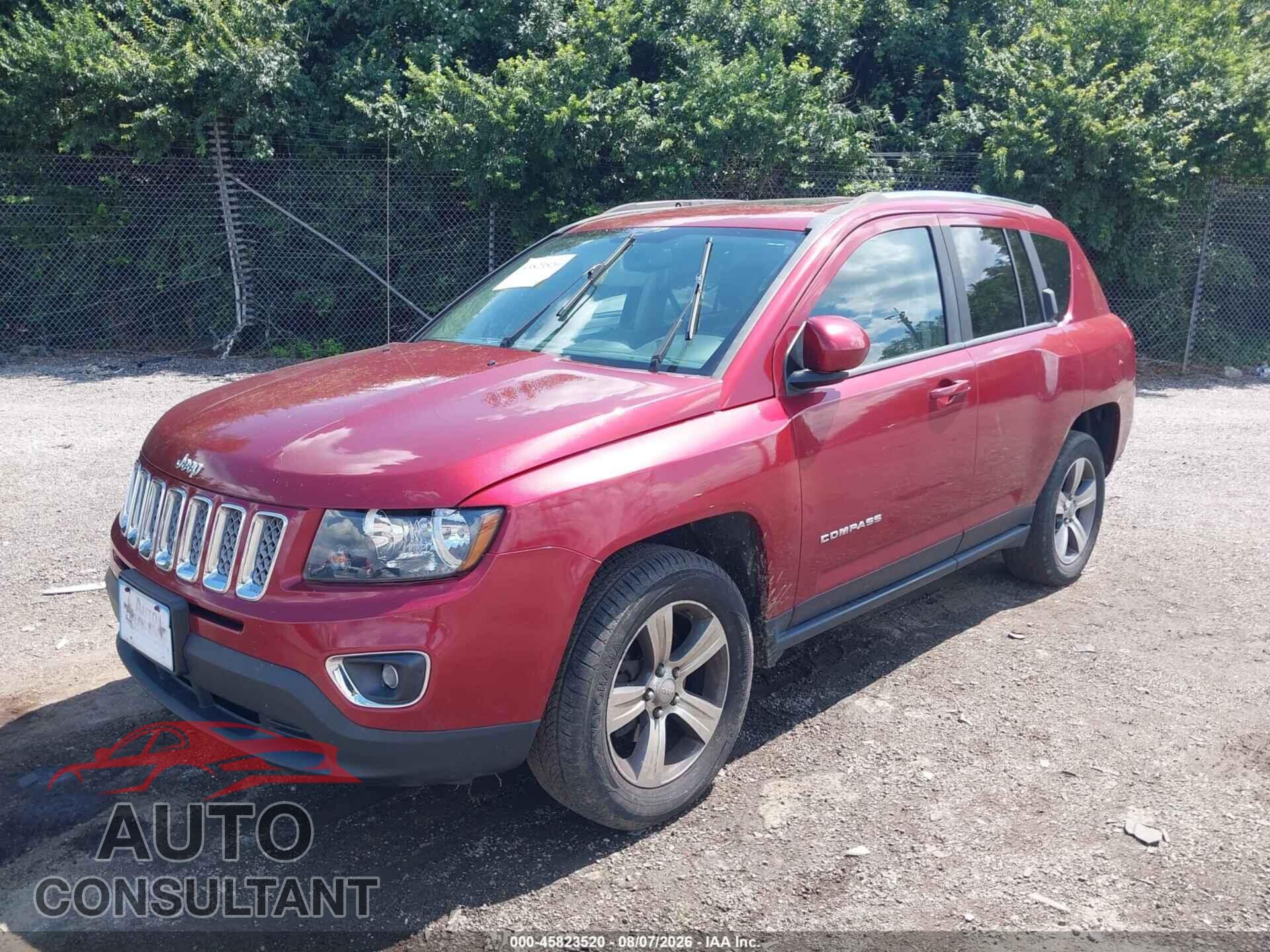 JEEP COMPASS 2017 - 1C4NJDEB5HD178012