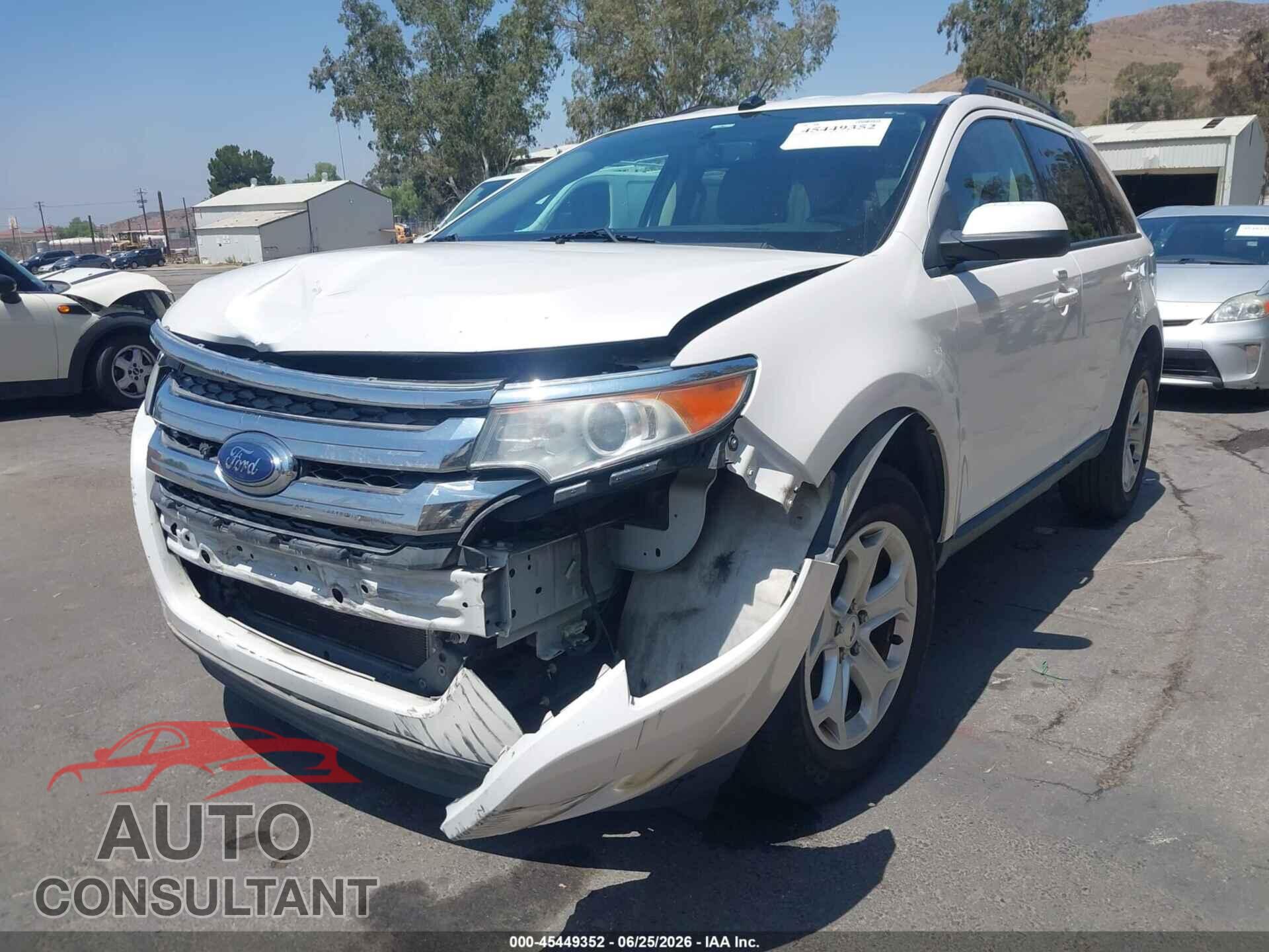 FORD EDGE 2013 - 2FMDK3JCXDBC89524