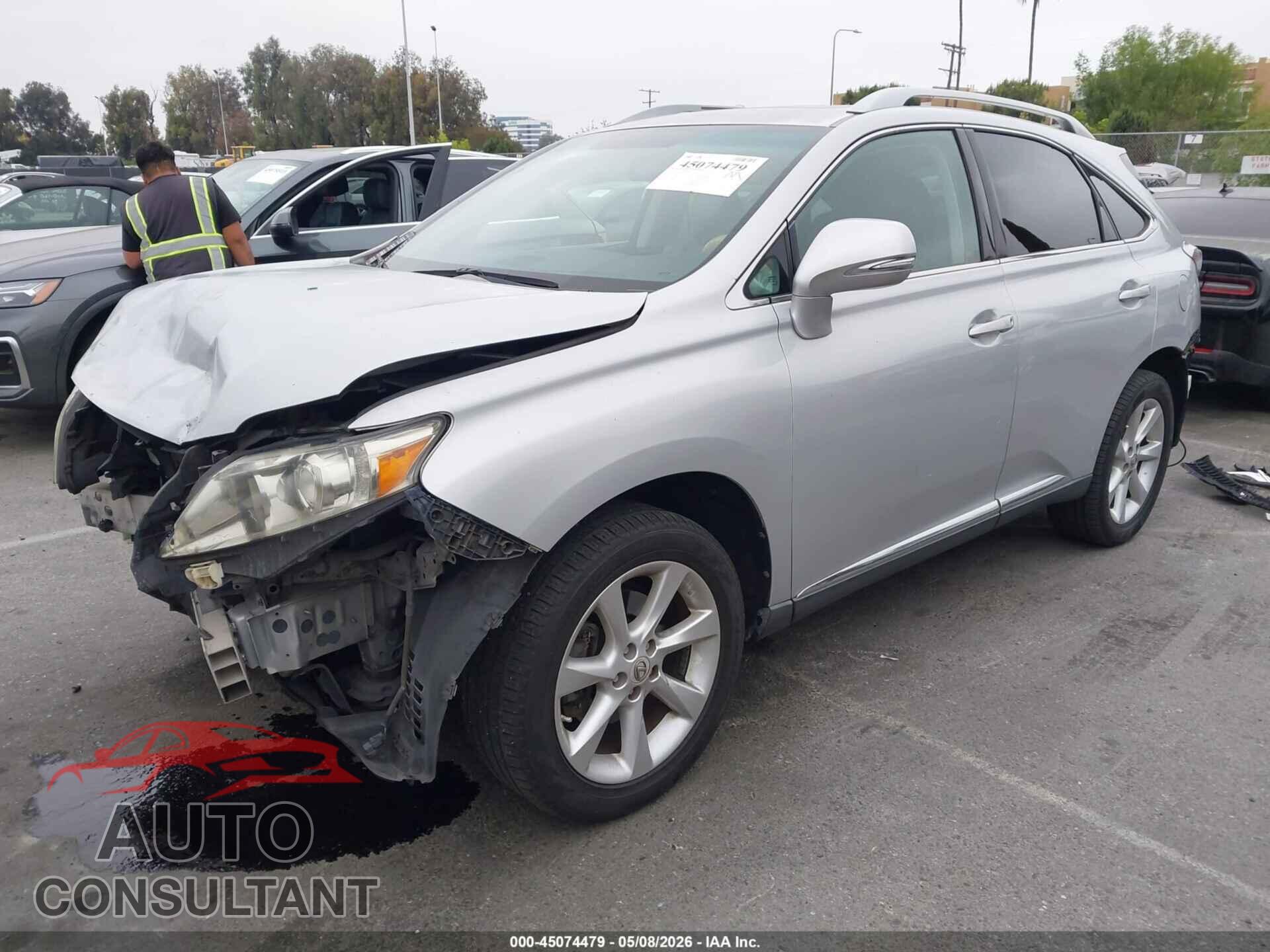 LEXUS RX 350 2011 - 2T2ZK1BA6BC046420