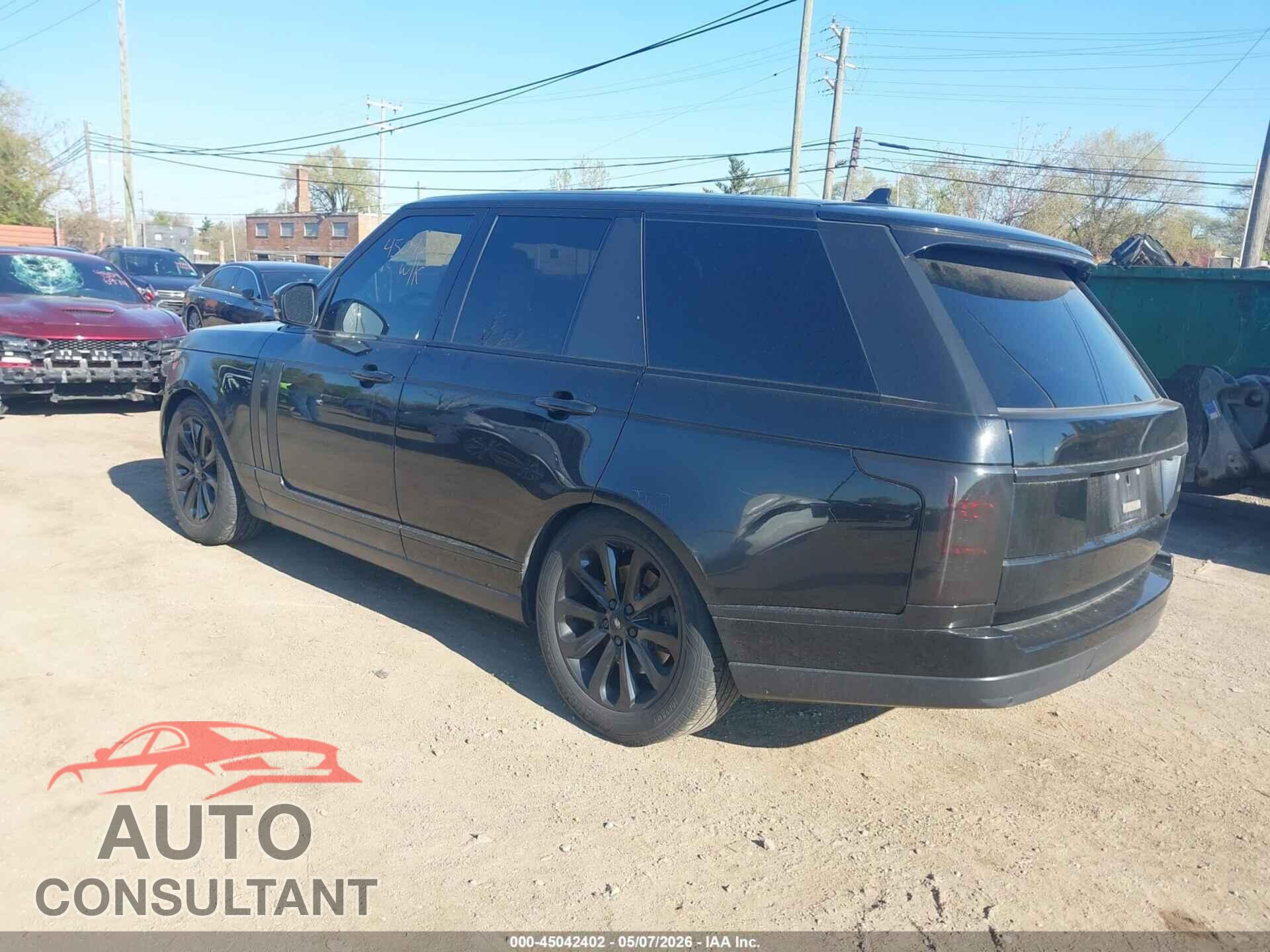 LAND ROVER RANGE ROVER 2016 - SALGS2KF7GA304090