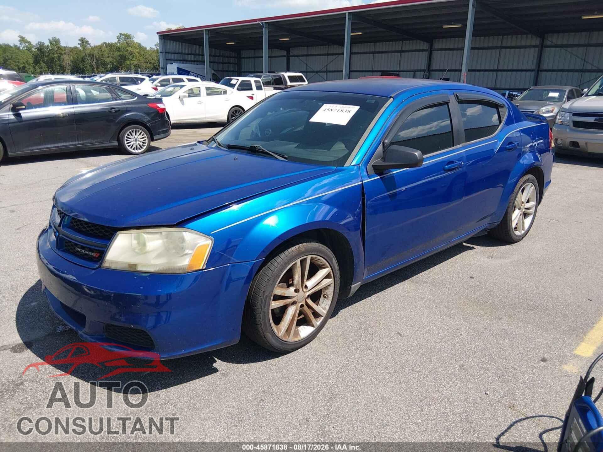DODGE AVENGER 2014 - 1C3CDZAB6EN174708