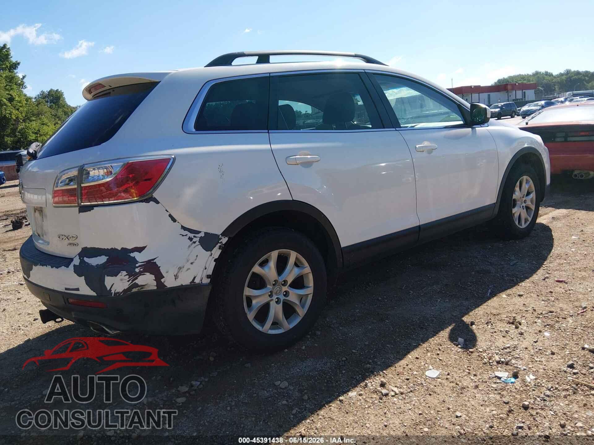 MAZDA CX-9 2012 - JM3TB3CA9C0340482