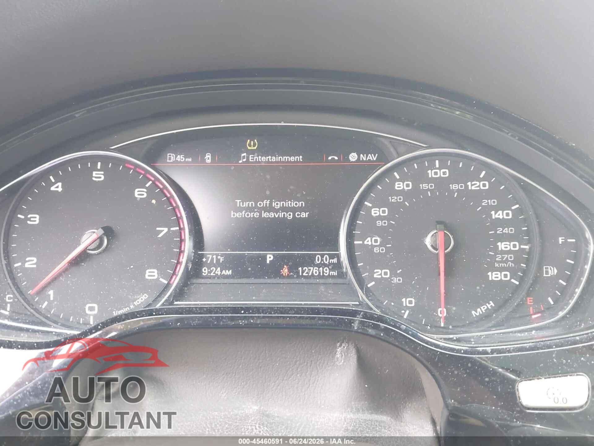 AUDI A8 L 2013 - WAUR2AFD6DN019207
