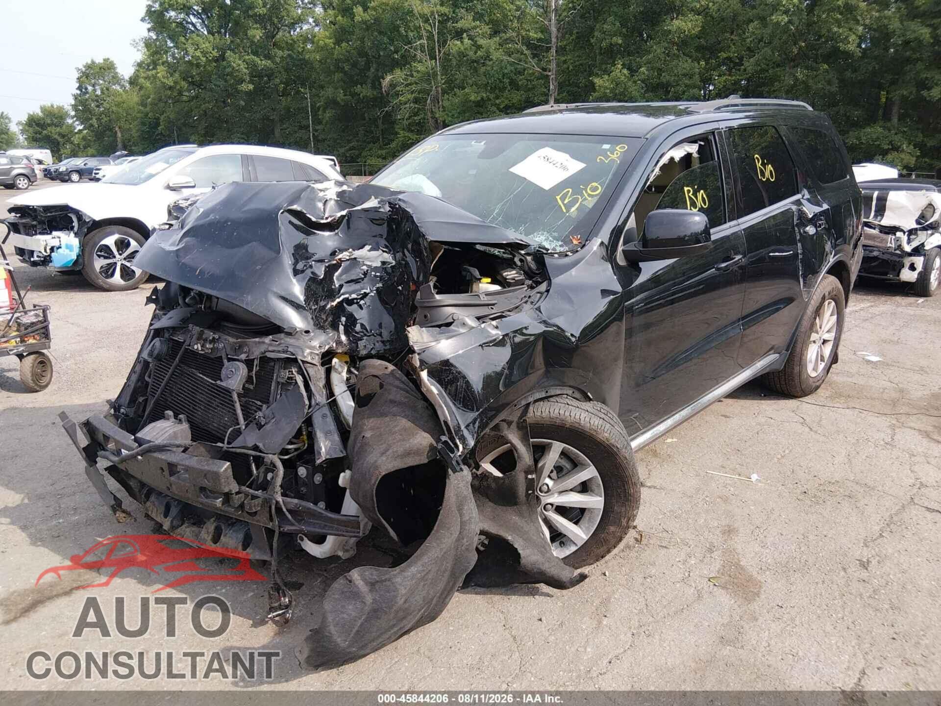 DODGE DURANGO 2019 - 1C4RDJAG9KC744498