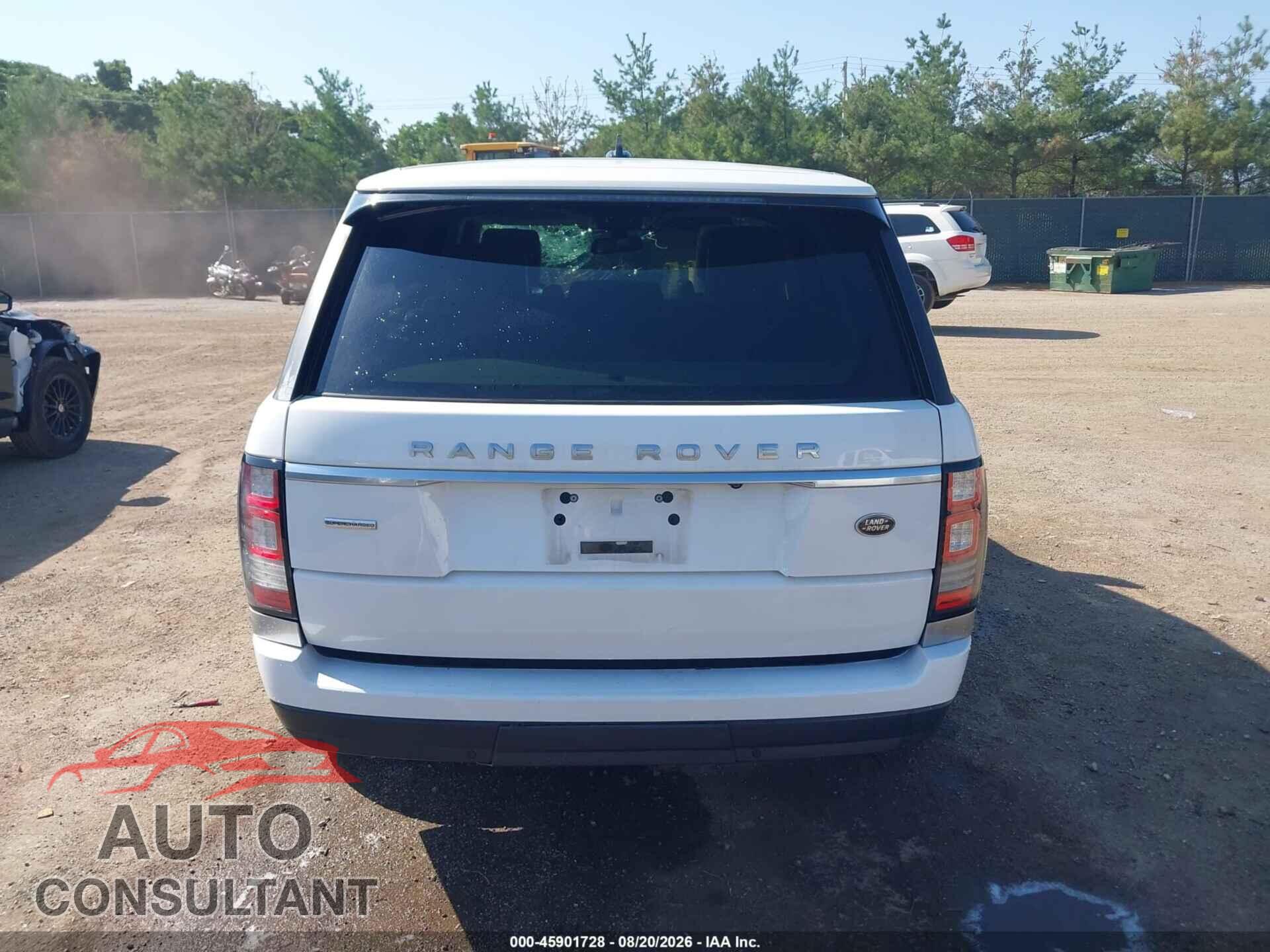 LAND ROVER RANGE ROVER 2015 - SALGS2TF9FA236307