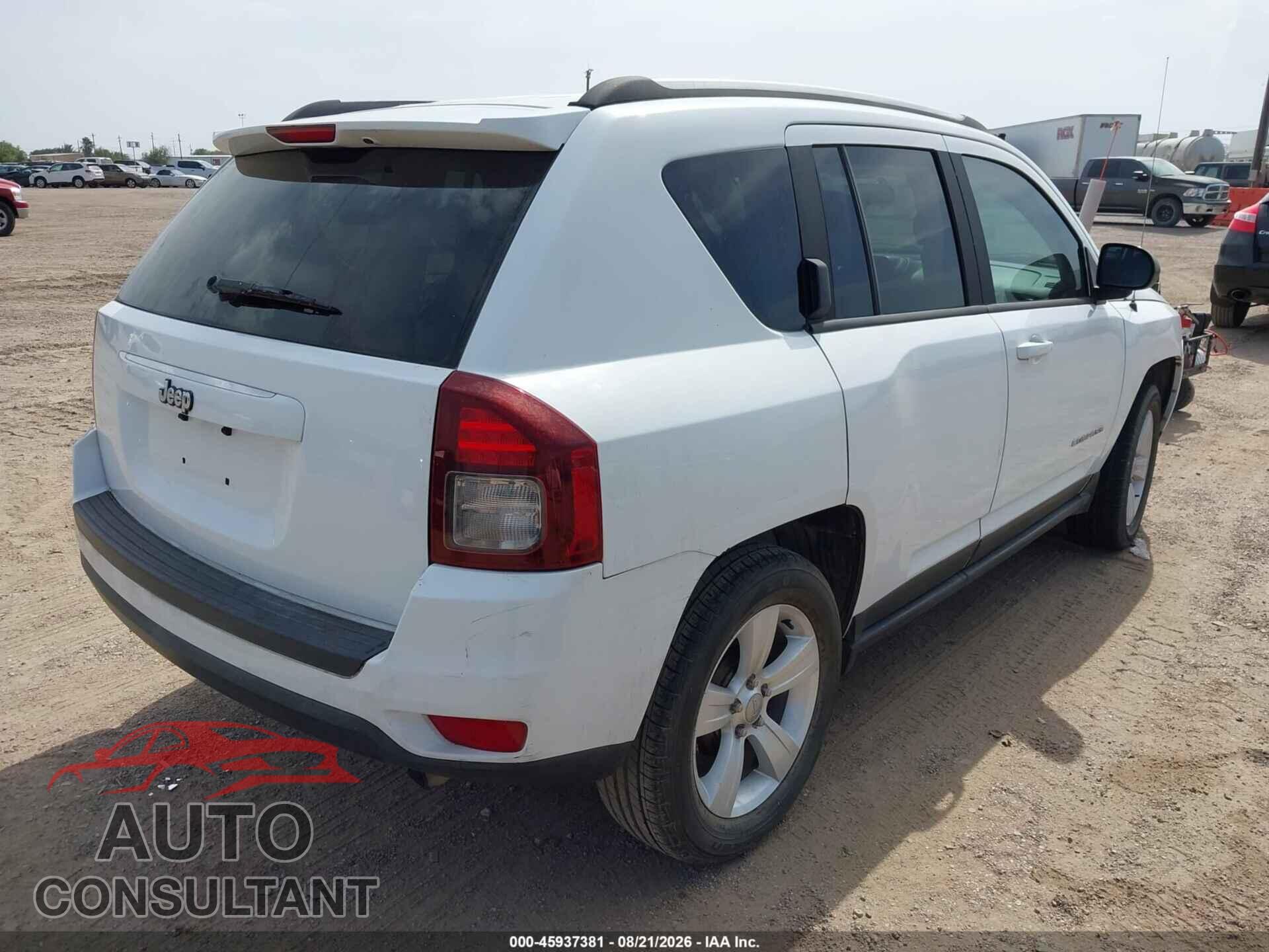 JEEP COMPASS 2014 - 1C4NJCBAXED602415