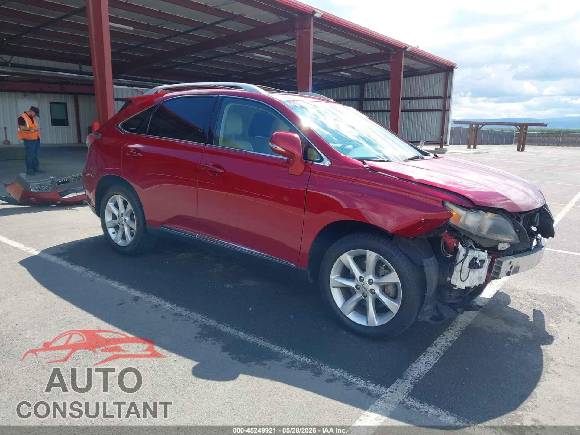 LEXUS RX 350 2011 - 2T2ZK1BA7BC048192