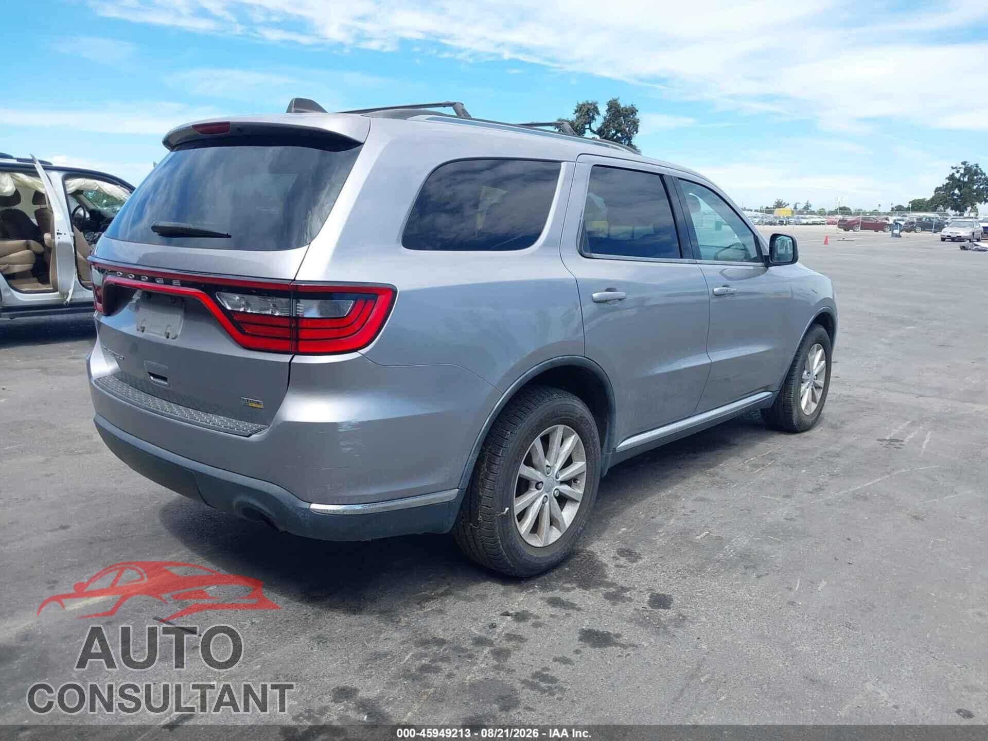 DODGE DURANGO 2015 - 1C4RDJAG5FC245185