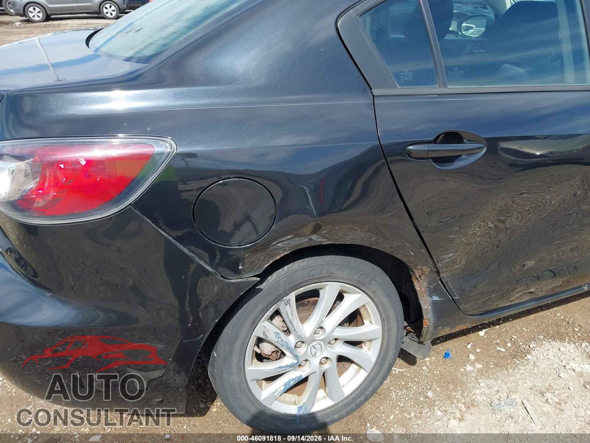 MAZDA MAZDA3 2012 - JM1BL1V86C1663138