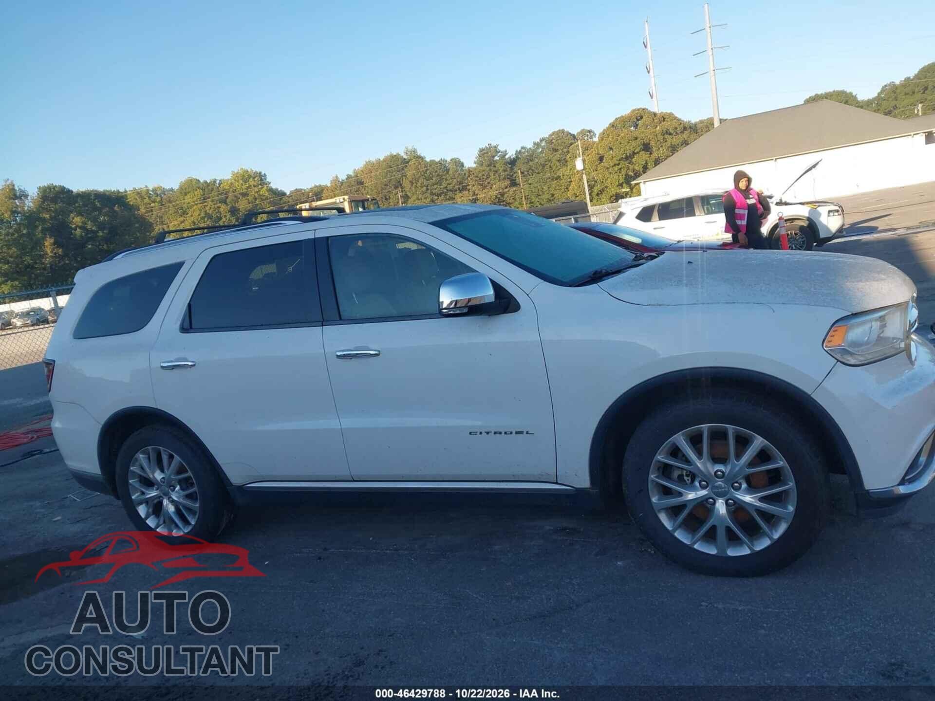 DODGE DURANGO 2014 - 1C4RDHEG8EC522221