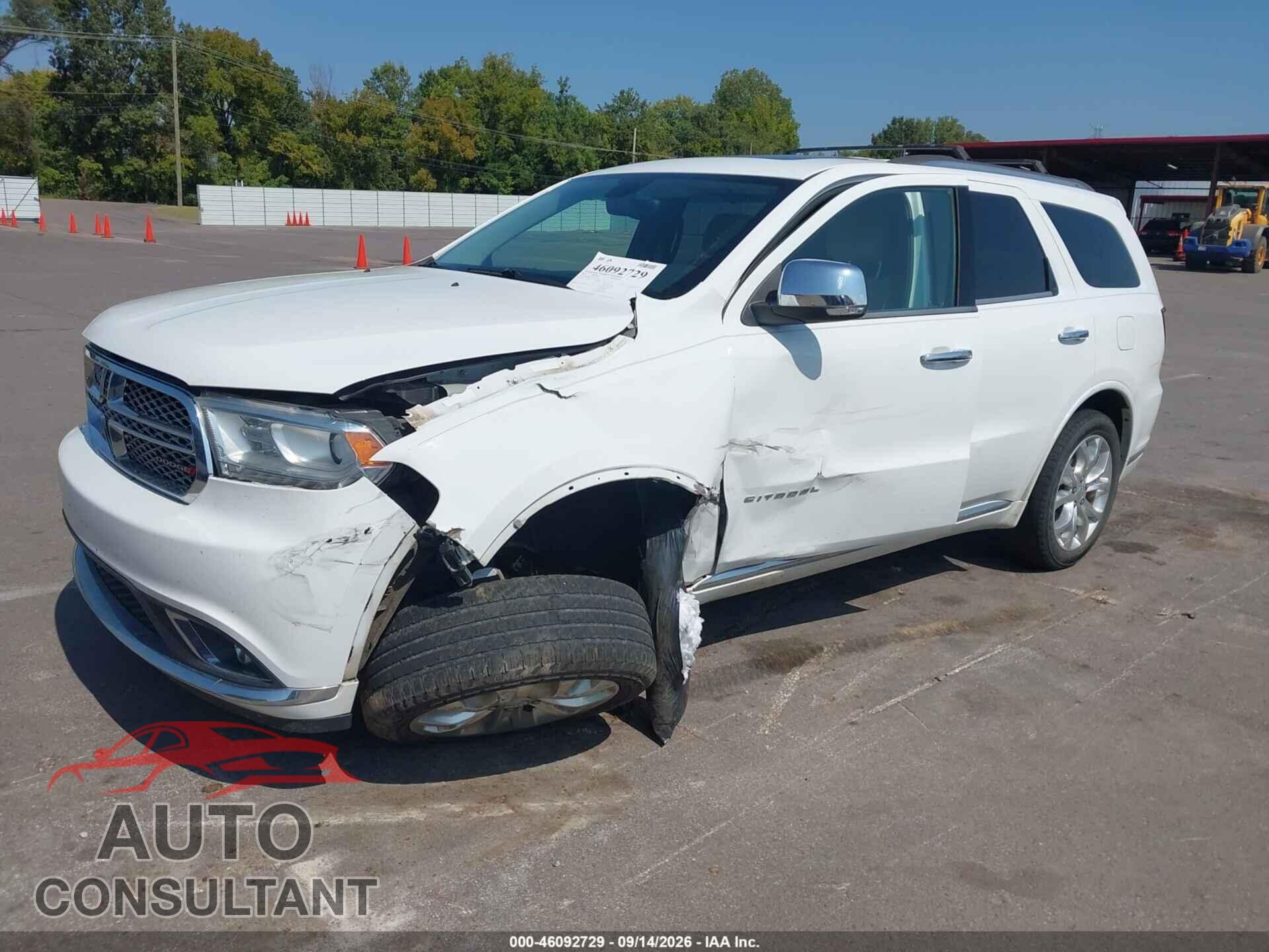 DODGE DURANGO 2017 - 1C4RDHEG6HC903943