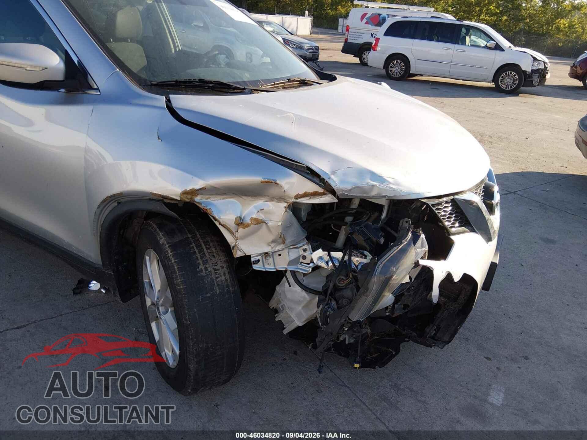NISSAN ROGUE 2015 - KNMAT2MV7FP587164