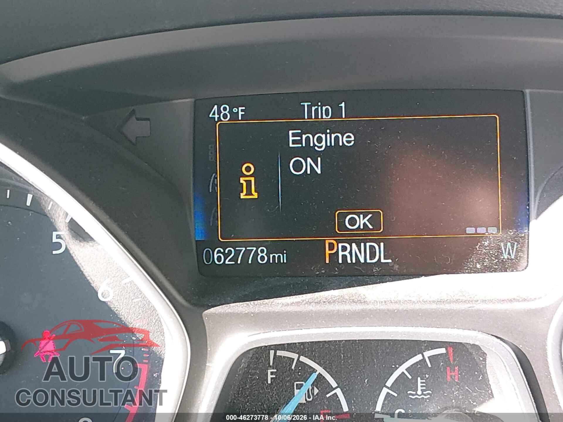 FORD FOCUS 2015 - 1FADP3F2XFL363376