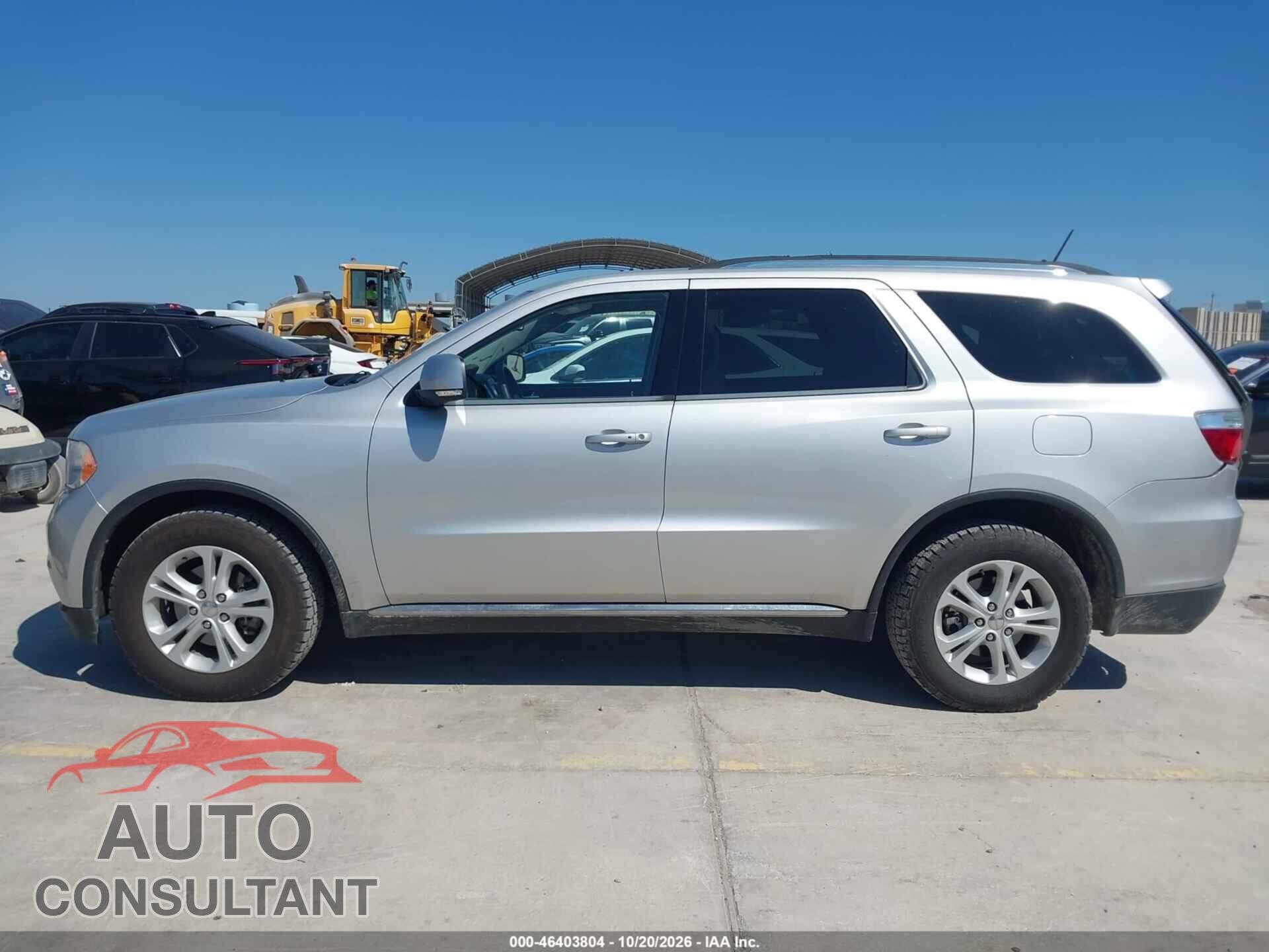 DODGE DURANGO 2012 - 1C4RDHDG9CC257890