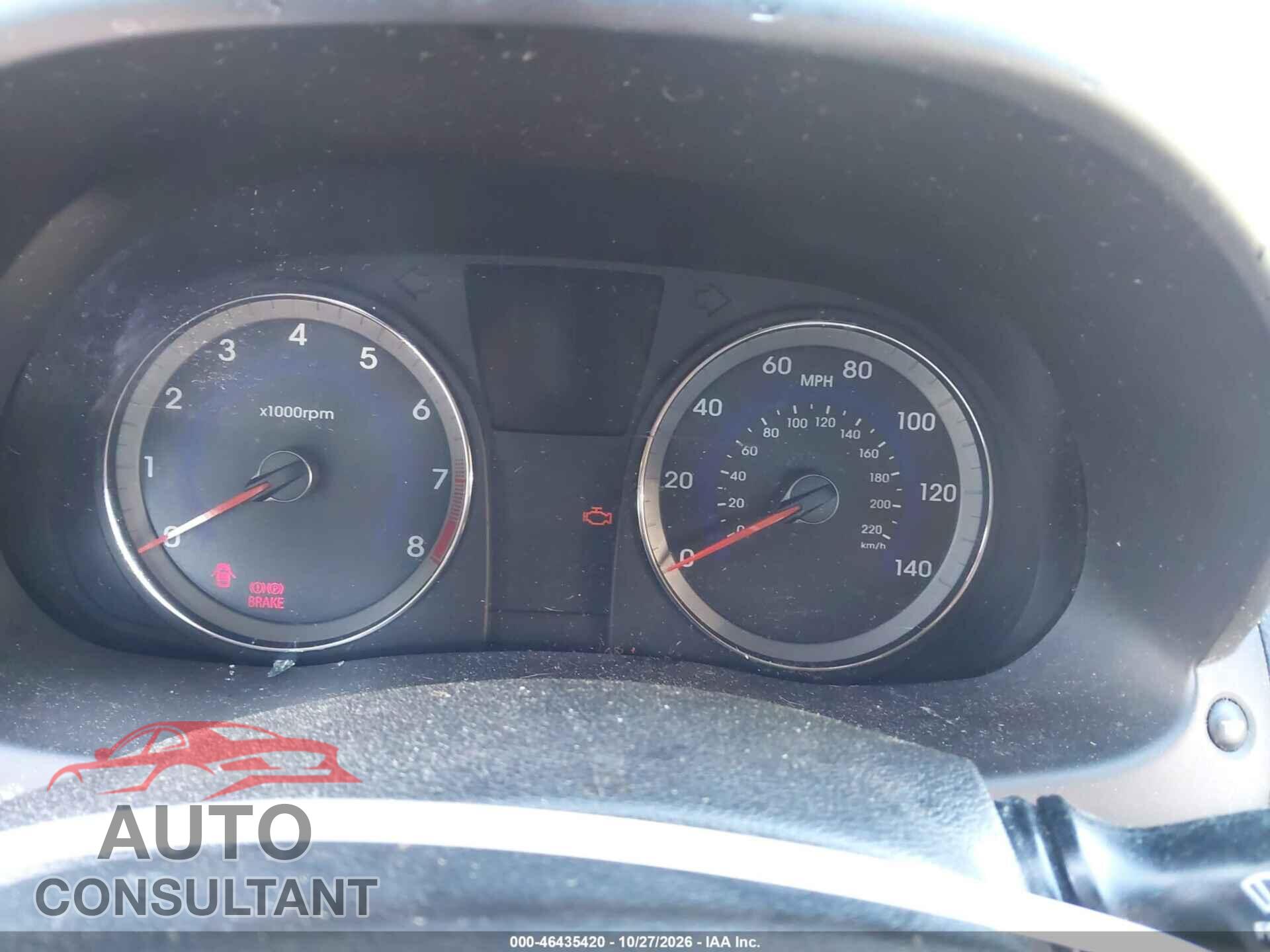 HYUNDAI ACCENT 2014 - KMHCU5AE5EU142798
