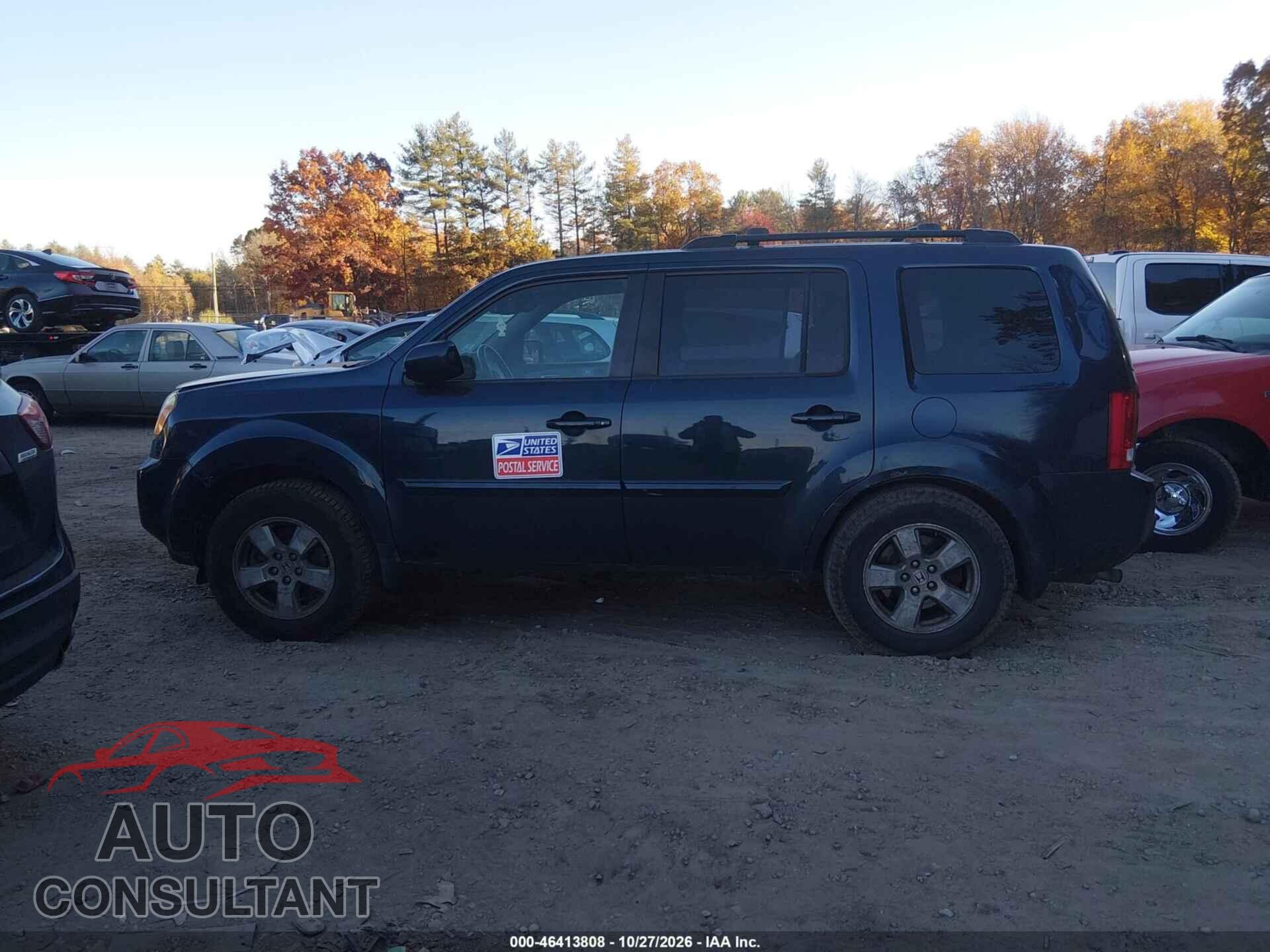 HONDA PILOT 2011 - 5FNYF4H56BB042475