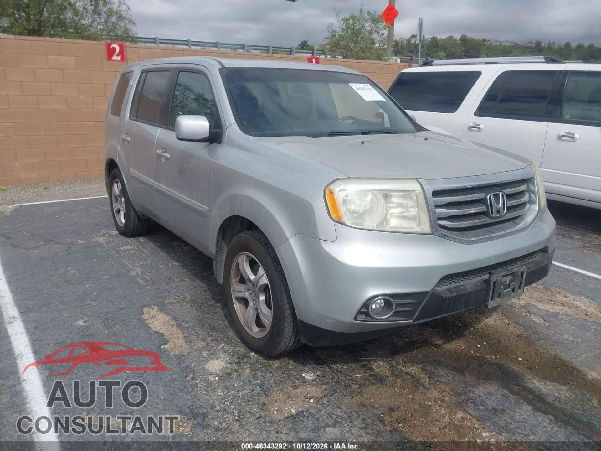 HONDA PILOT 2014 - 5FNYF4H7XEB047703