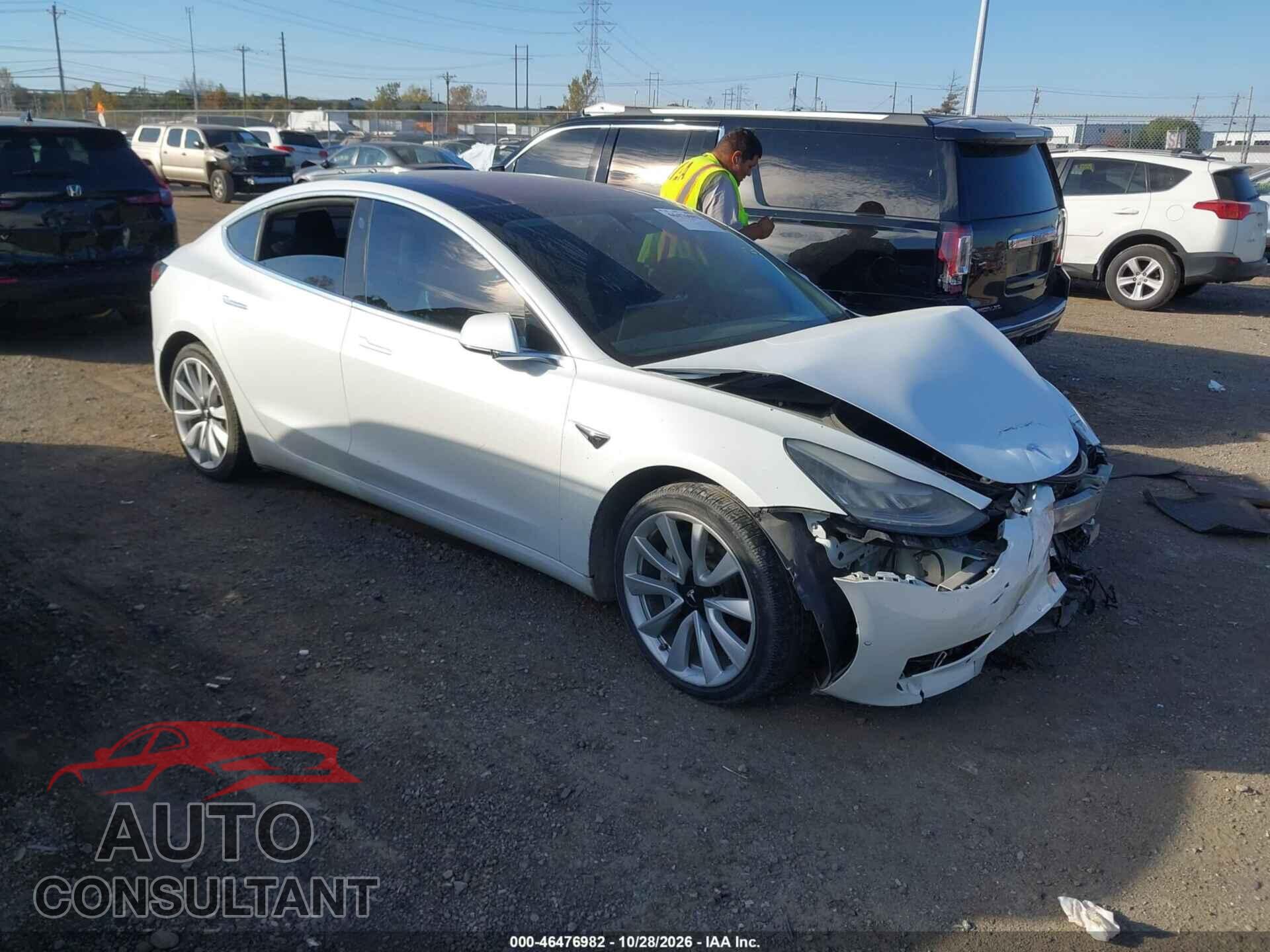 TESLA MODEL 3 2018 - 5YJ3E1EB7JF089051