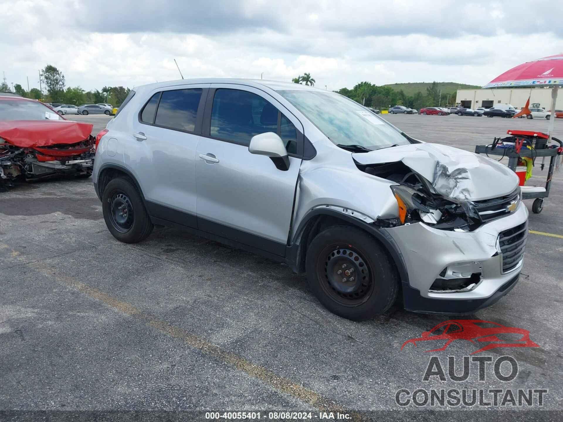 CHEVROLET TRAX 2018 - 3GNCJKSB3JL383691