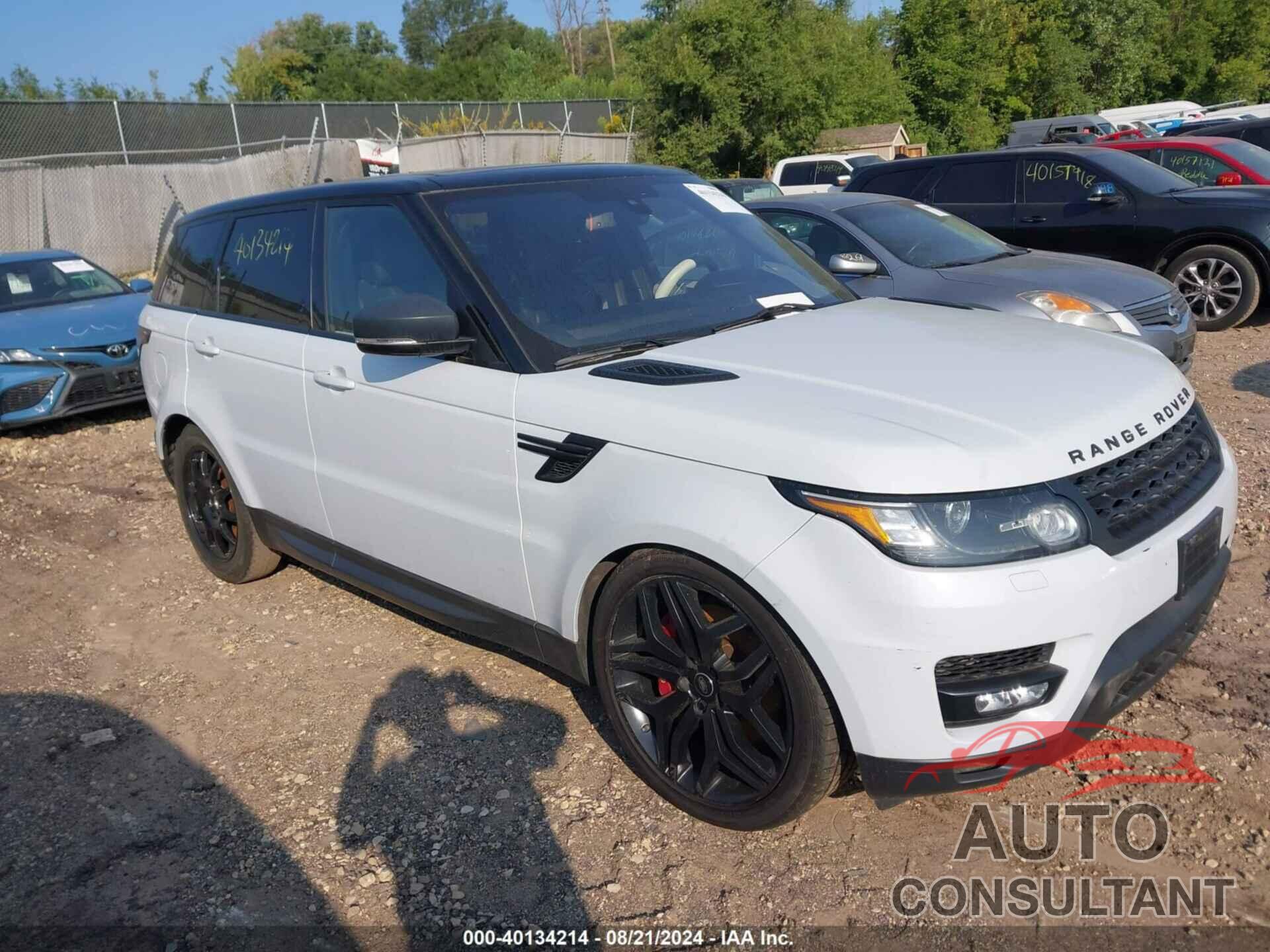 LAND ROVER RANGE ROVER SPORT 2016 - SALWR2EF6GA574723