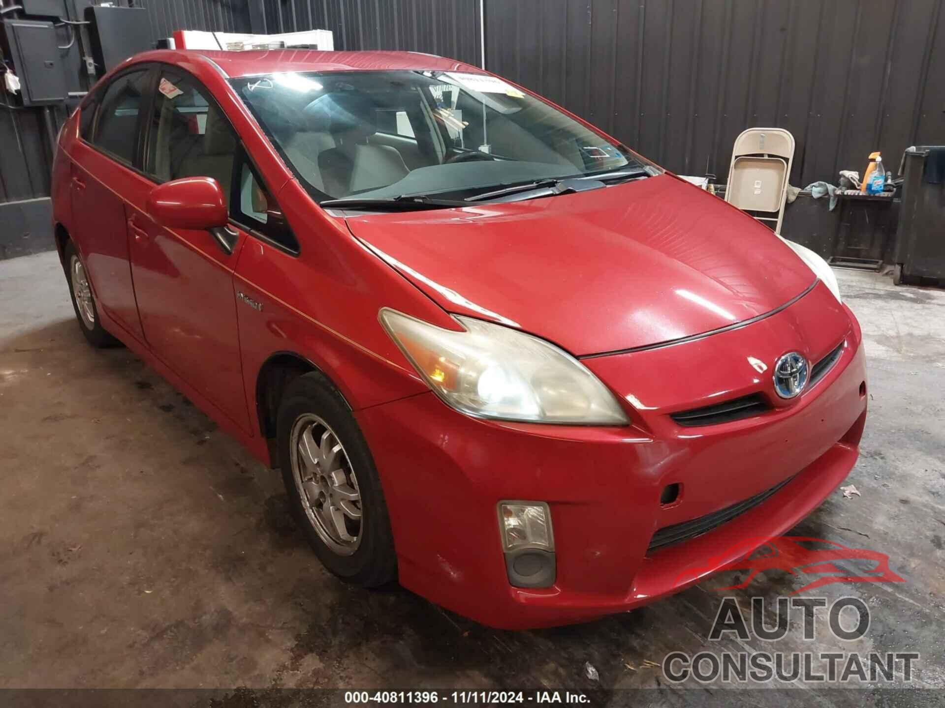 TOYOTA PRIUS 2011 - JTDKN3DU9B0275393