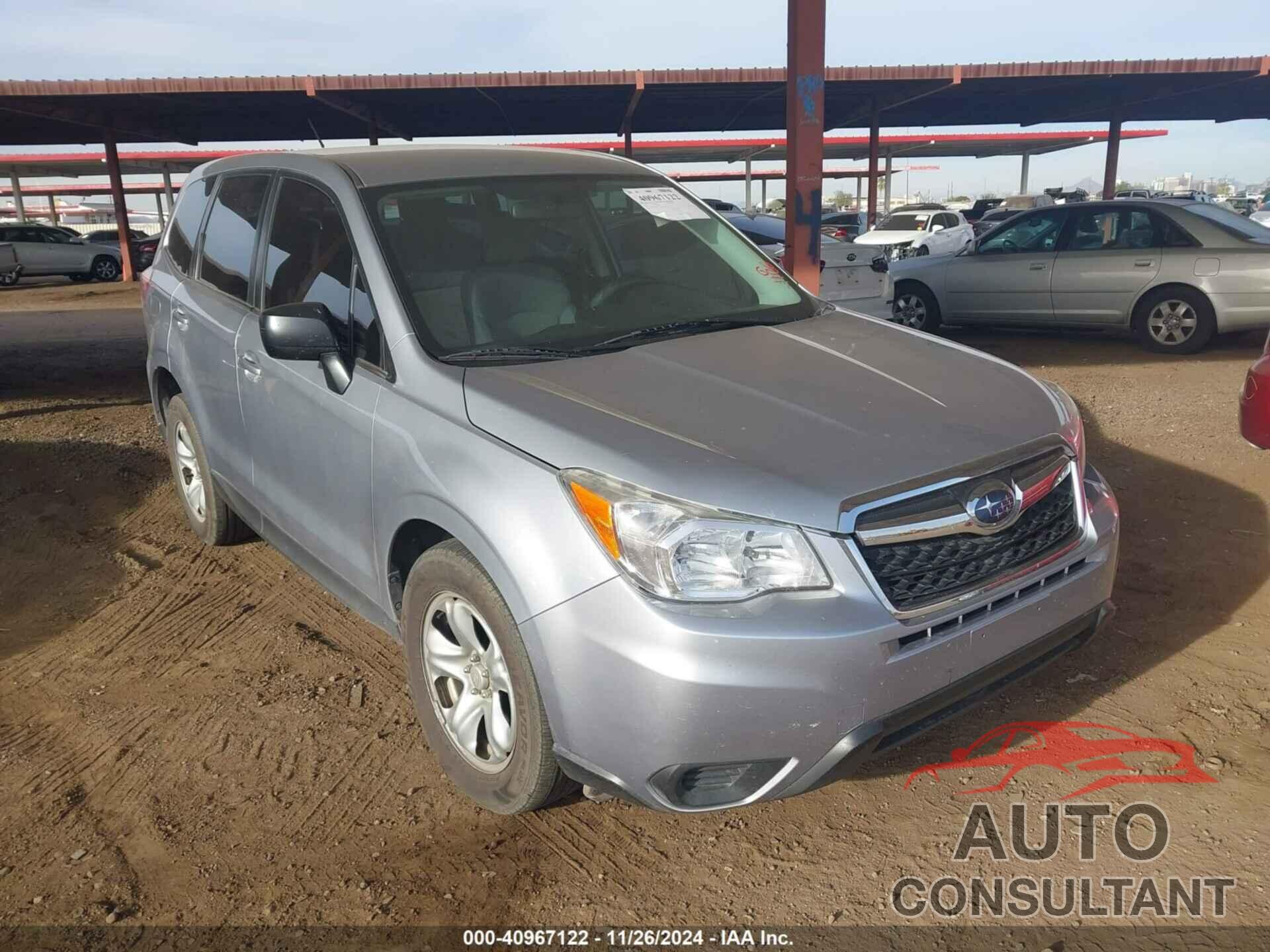 SUBARU FORESTER 2014 - JF2SJAAC9EH514492