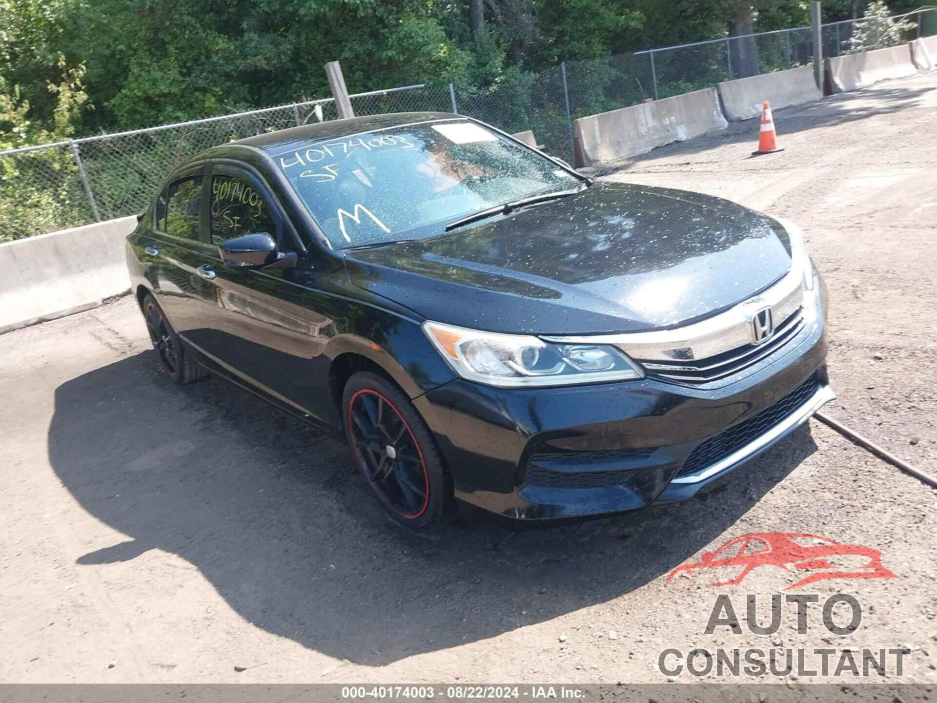 HONDA ACCORD 2016 - 1HGCR2F35GA210891