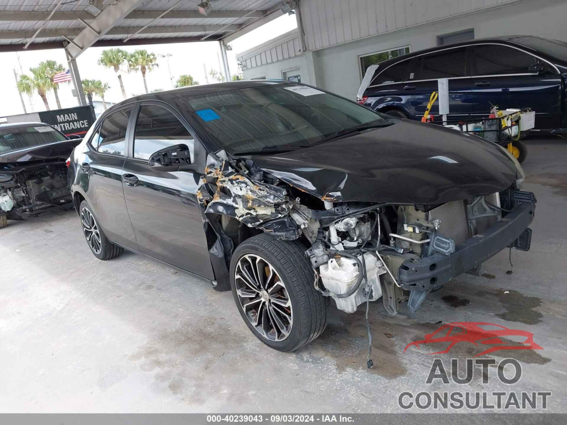 TOYOTA COROLLA 2016 - 5YFBURHE3GP483078