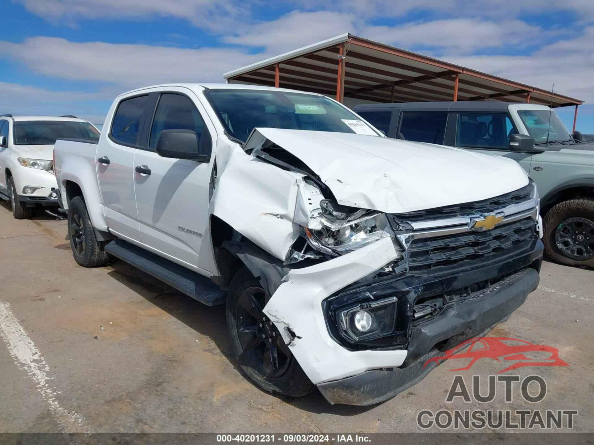 CHEVROLET COLORADO 2021 - 1GCGSBEN4M1266534