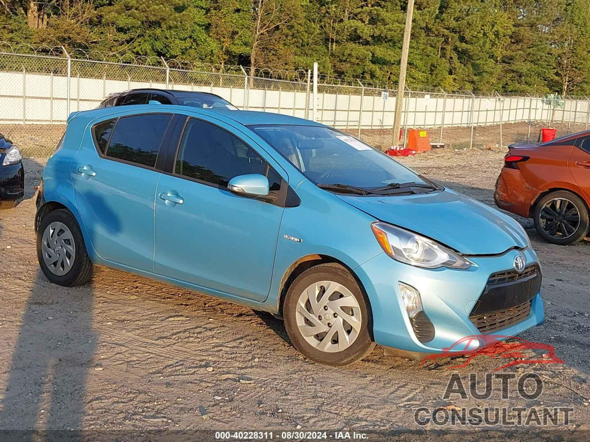 TOYOTA PRIUS C 2016 - JTDKDTB36G1131153