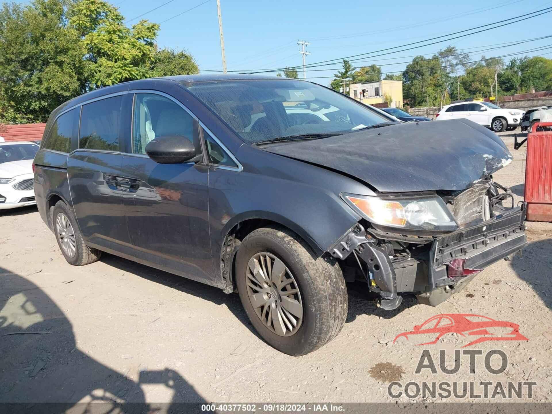 HONDA ODYSSEY 2017 - 5FNRL5H26HB017352