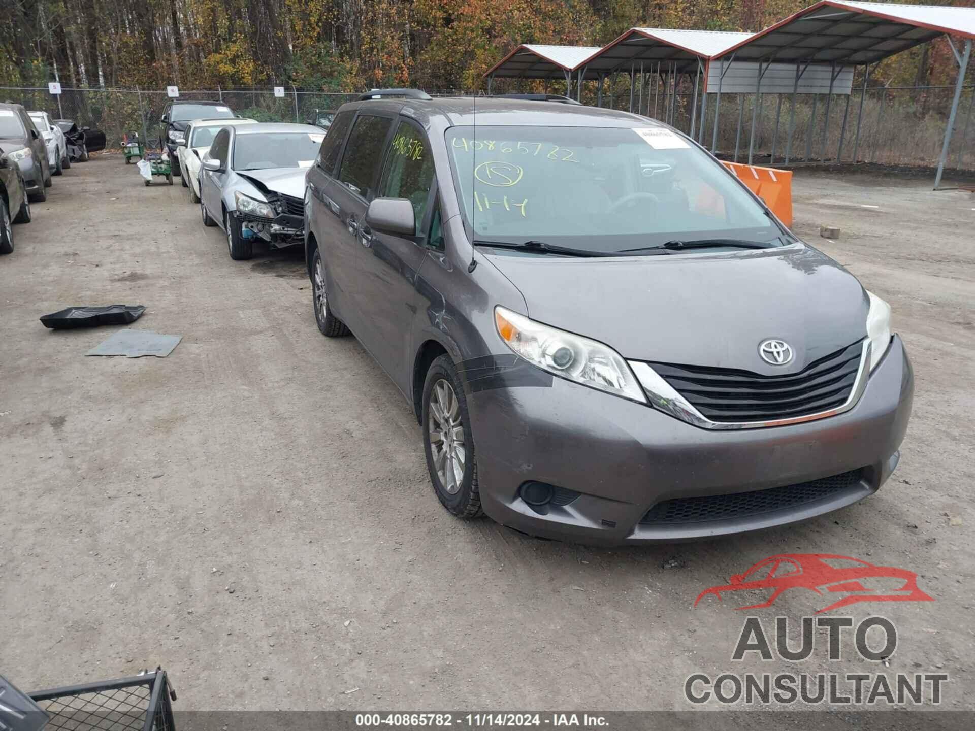 TOYOTA SIENNA 2014 - 5TDJK3DCXES090735