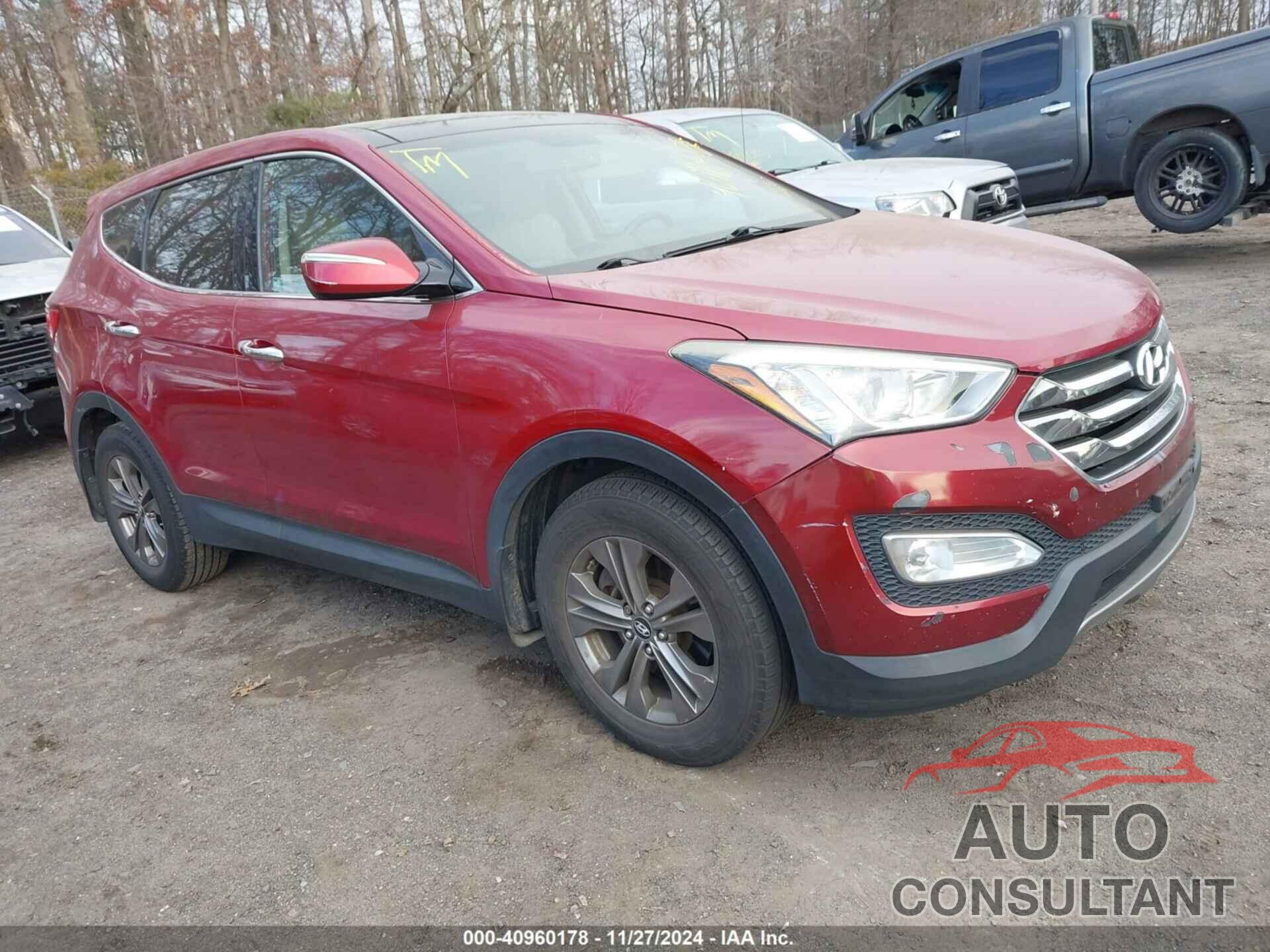 HYUNDAI SANTA FE 2013 - 5XYZU3LB2DG074627