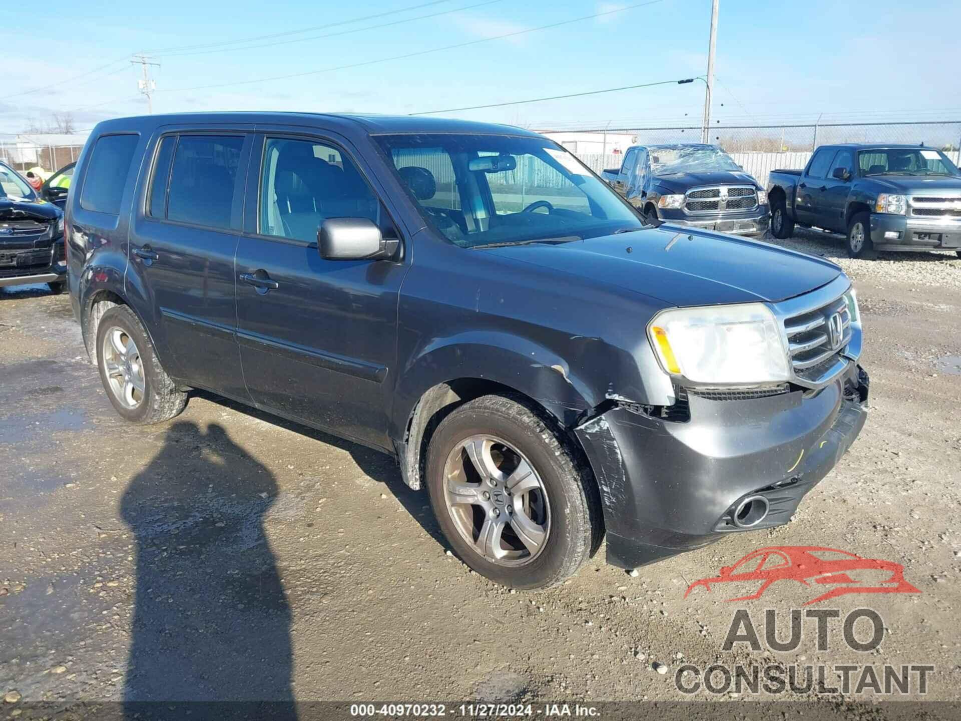 HONDA PILOT 2013 - 5FNYF4H63DB050867