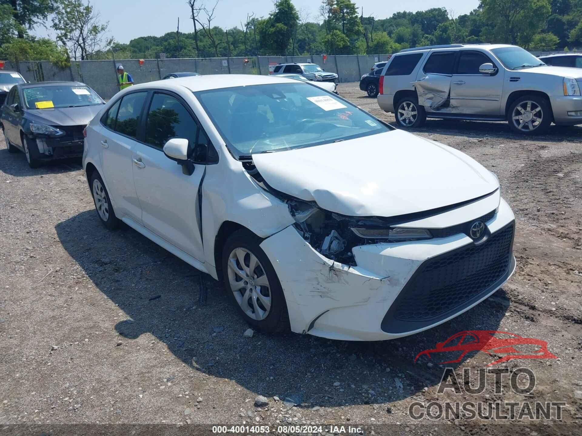 TOYOTA COROLLA 2020 - JTDEPRAEXLJ005012