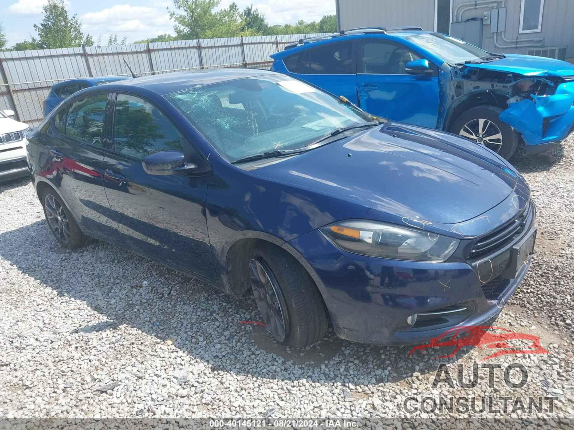 DODGE DART 2016 - 1C3CDFBB4GD518090