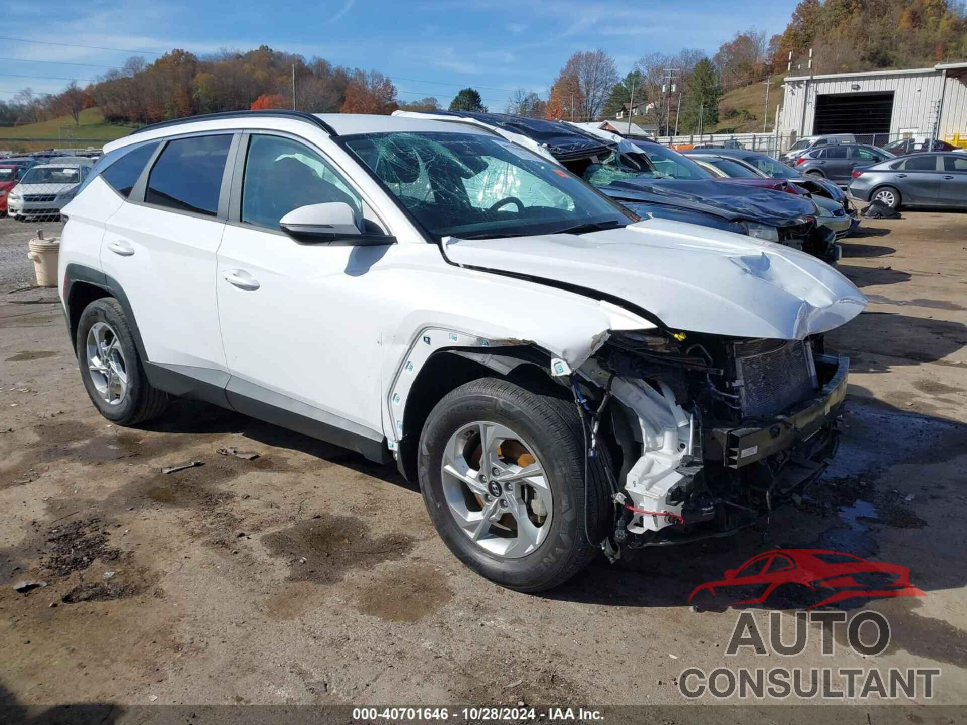 HYUNDAI TUCSON 2022 - KM8JBCAE7NU066244