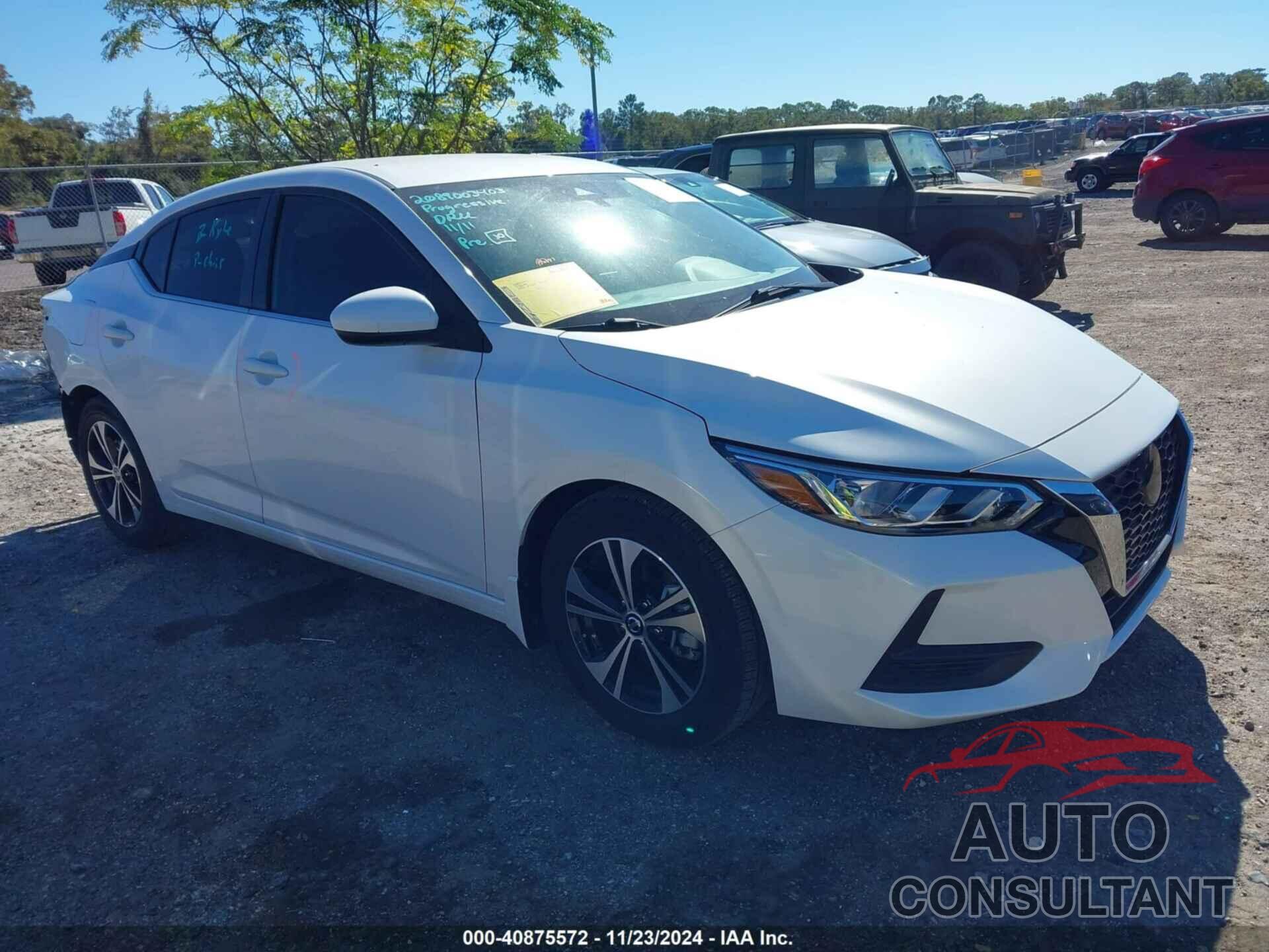 NISSAN SENTRA 2022 - 3N1AB8CV4NY291462