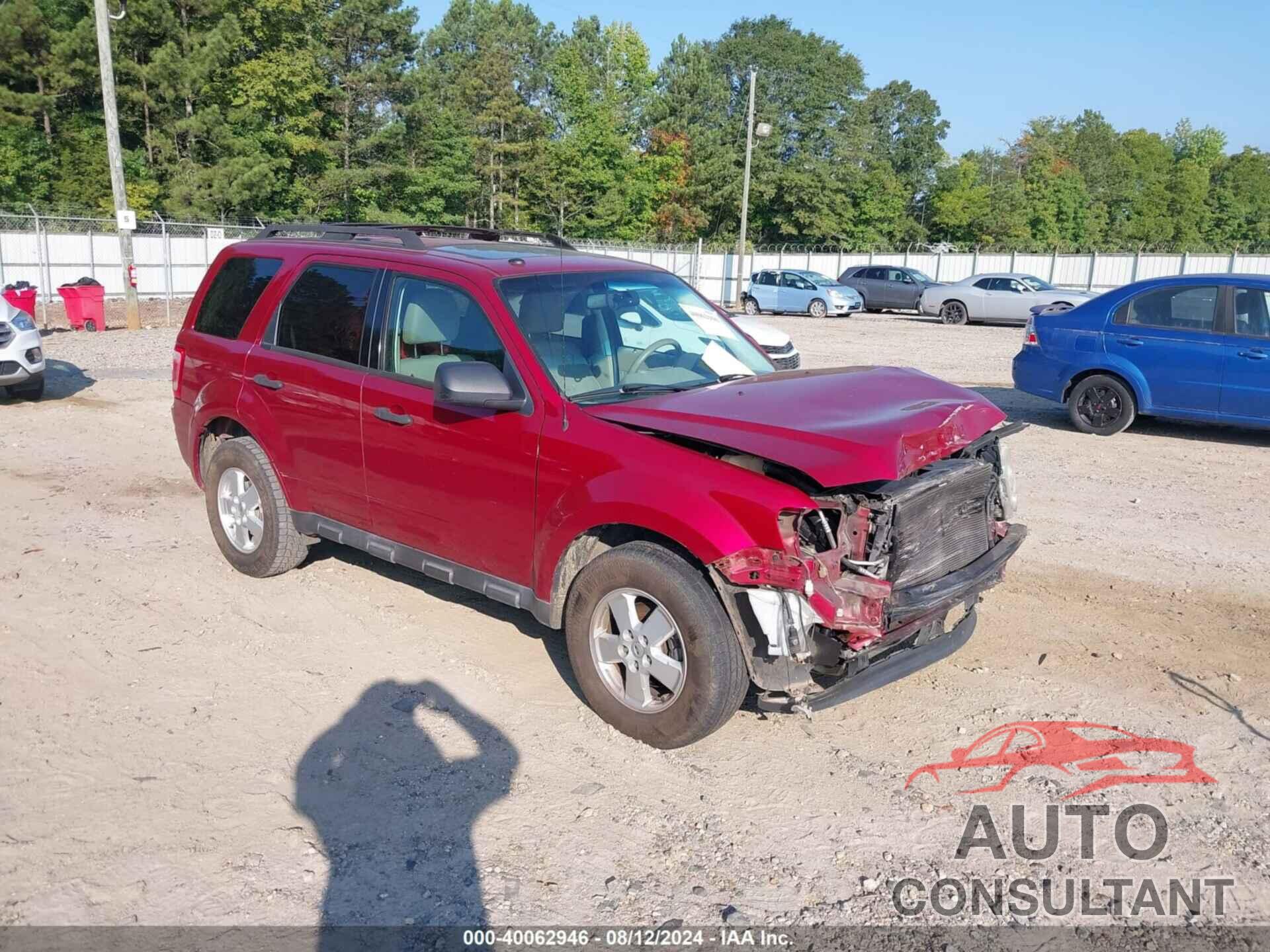 FORD ESCAPE 2012 - 1FMCU0DGXCKA92909